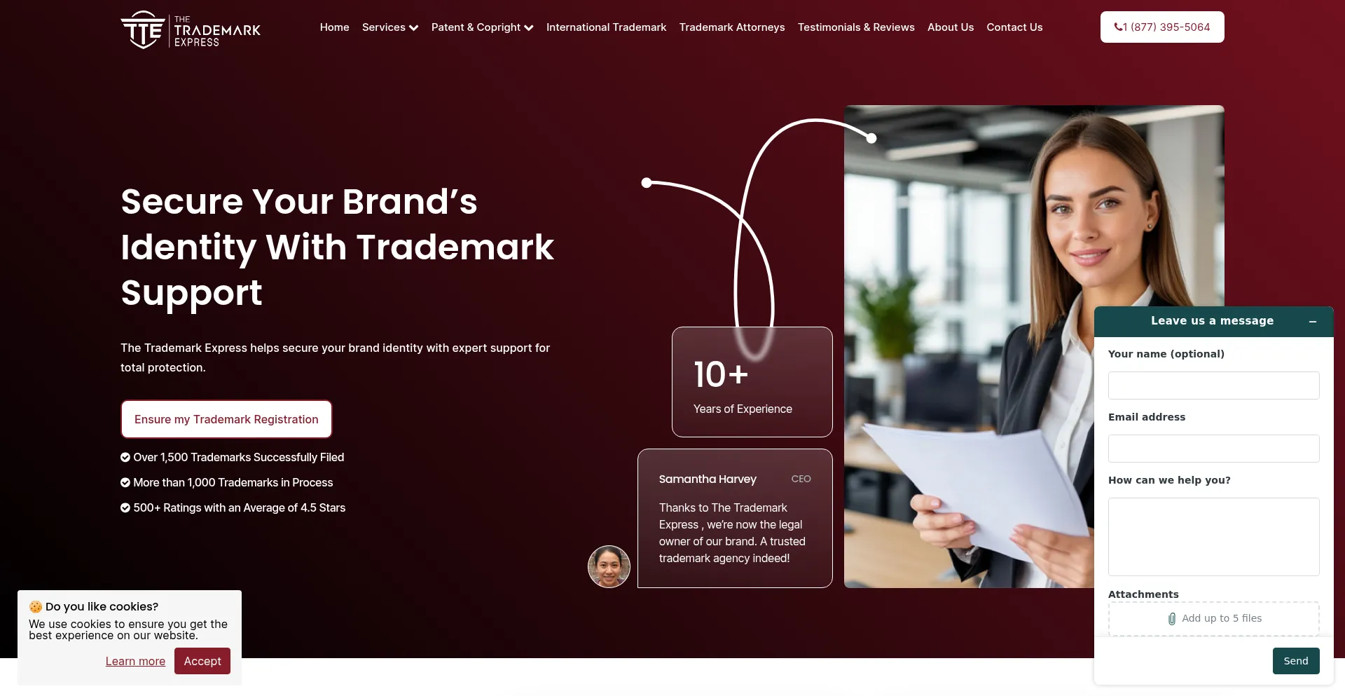 Thetrademarkexpress.com