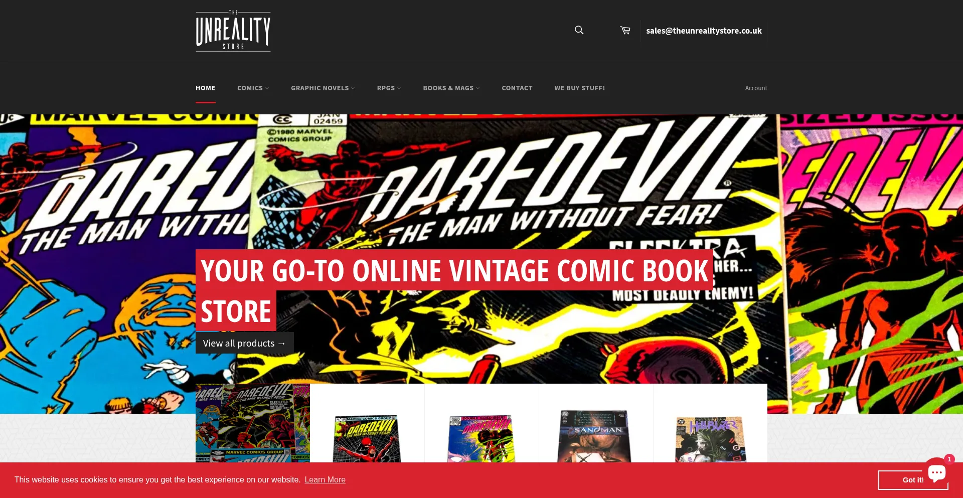 Theunrealitystore.co.uk