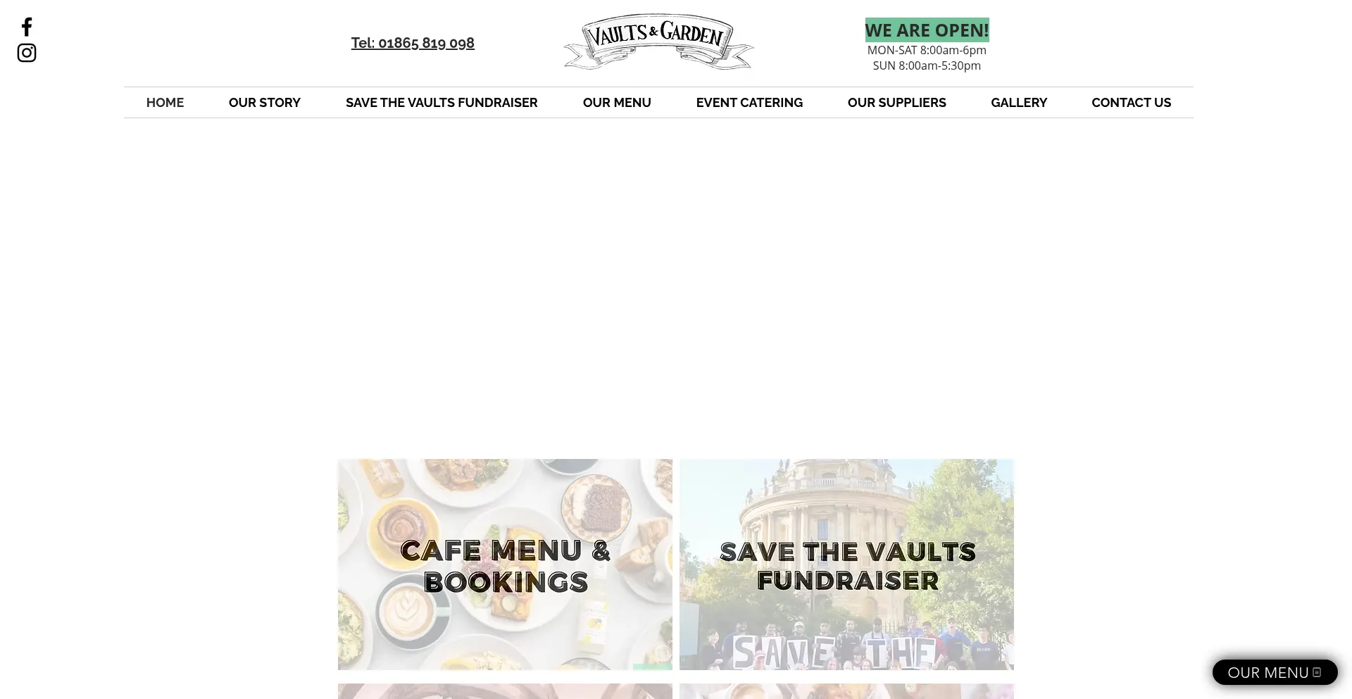 Thevaultsandgarden.com Screenshot