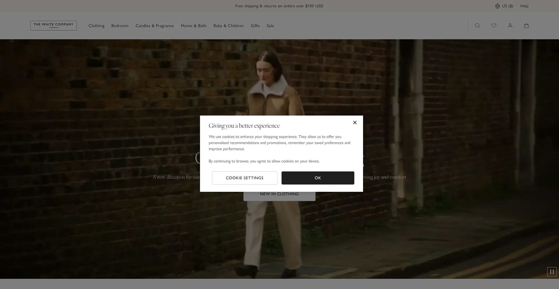 Thewhitecompany.com Screenshot