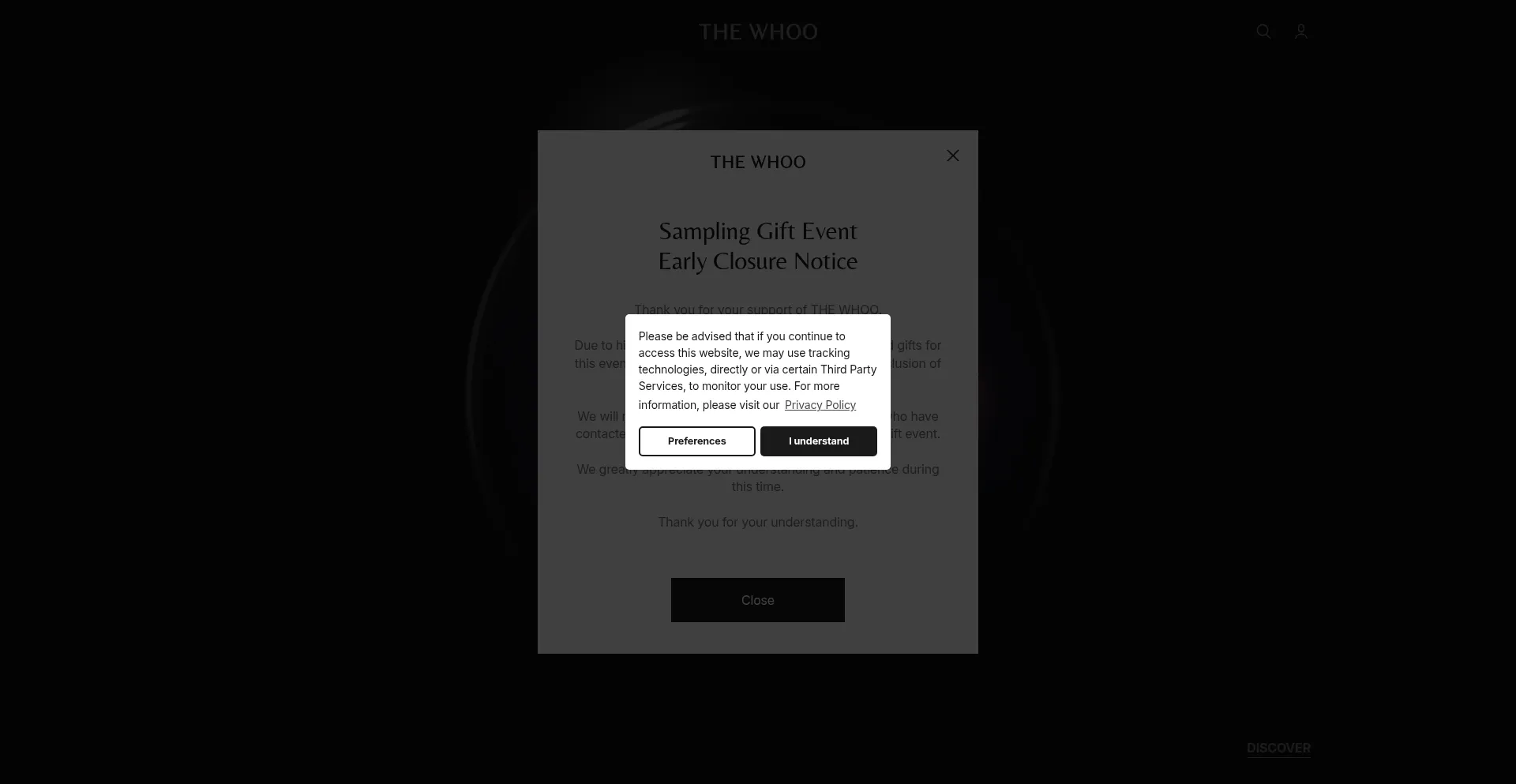 Website screenshot of Thewhoo-usa.com