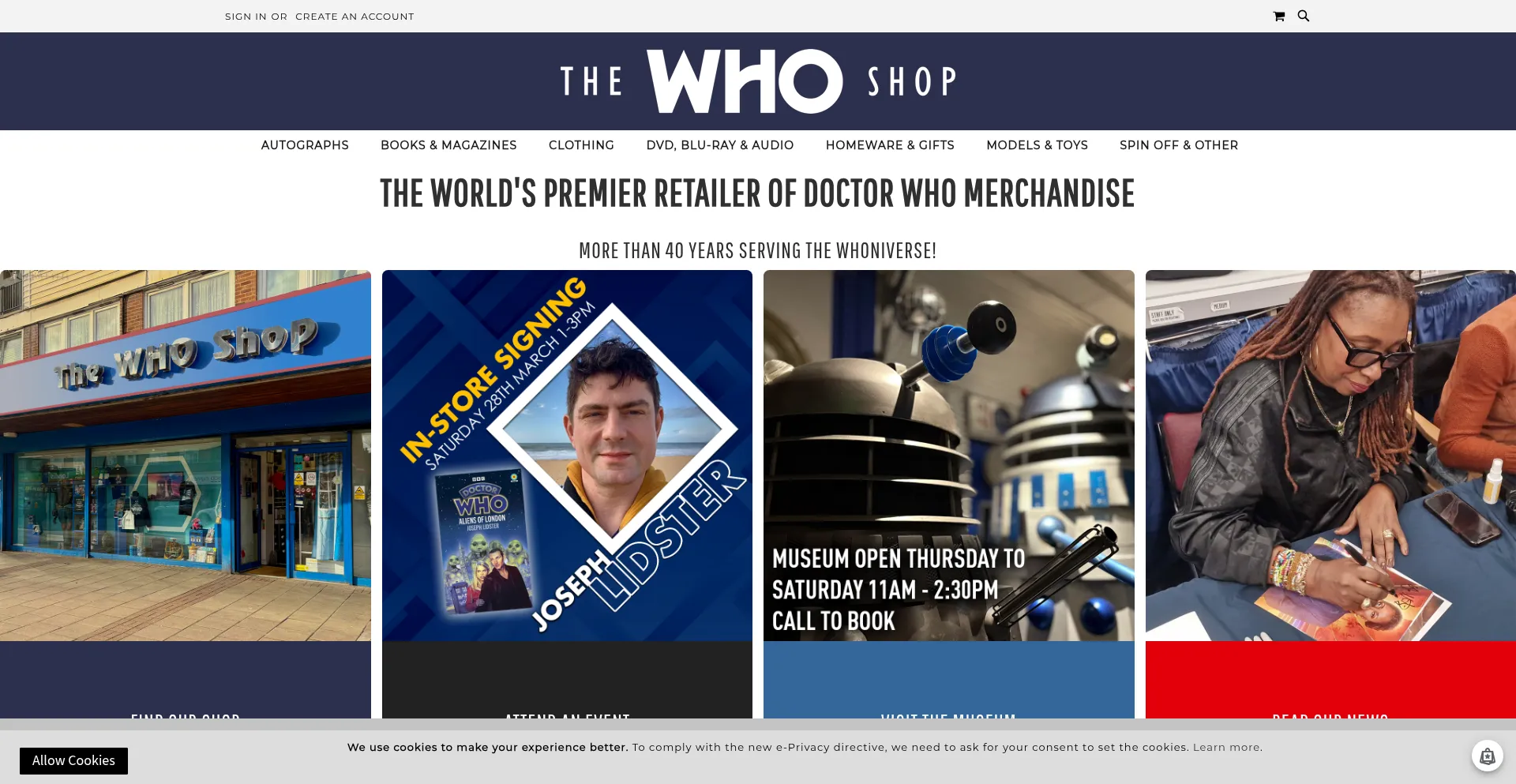 Thewhoshop.com