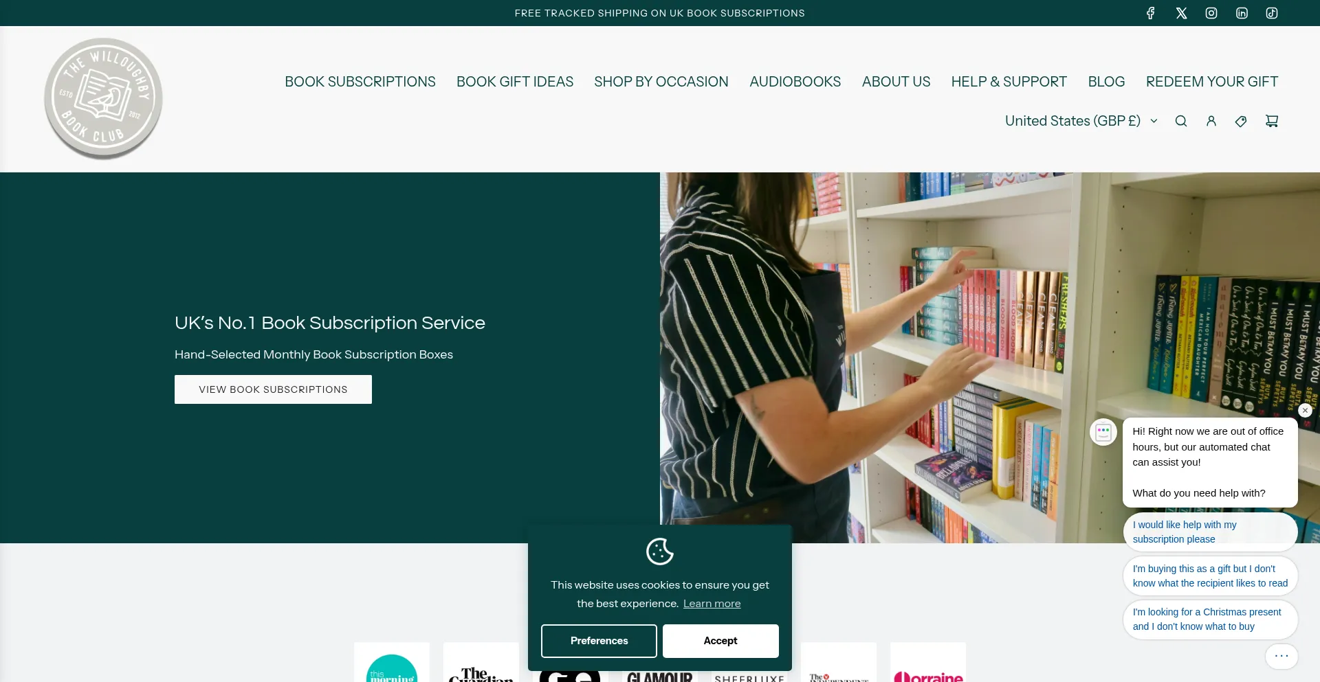 Thewilloughbybookclub.co.uk