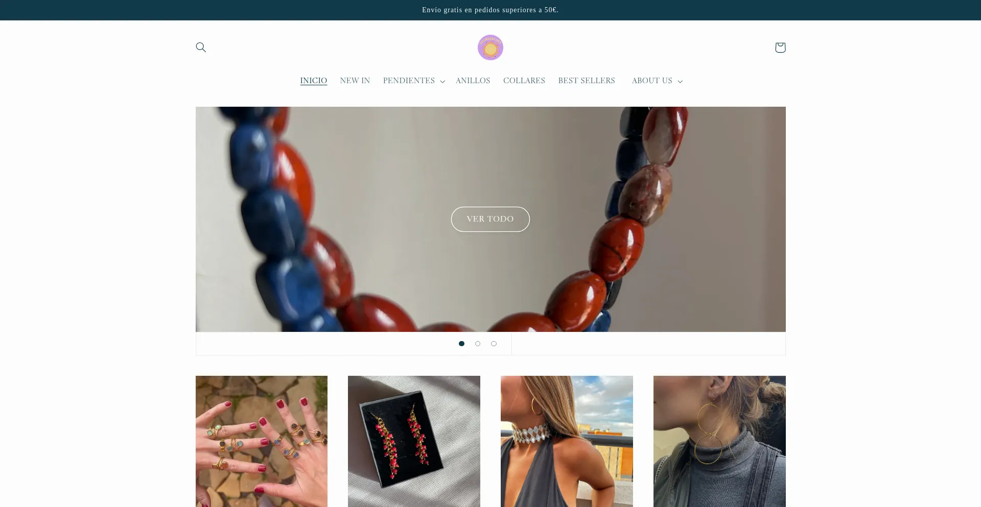 Website screenshot of Thingsbyeme.es