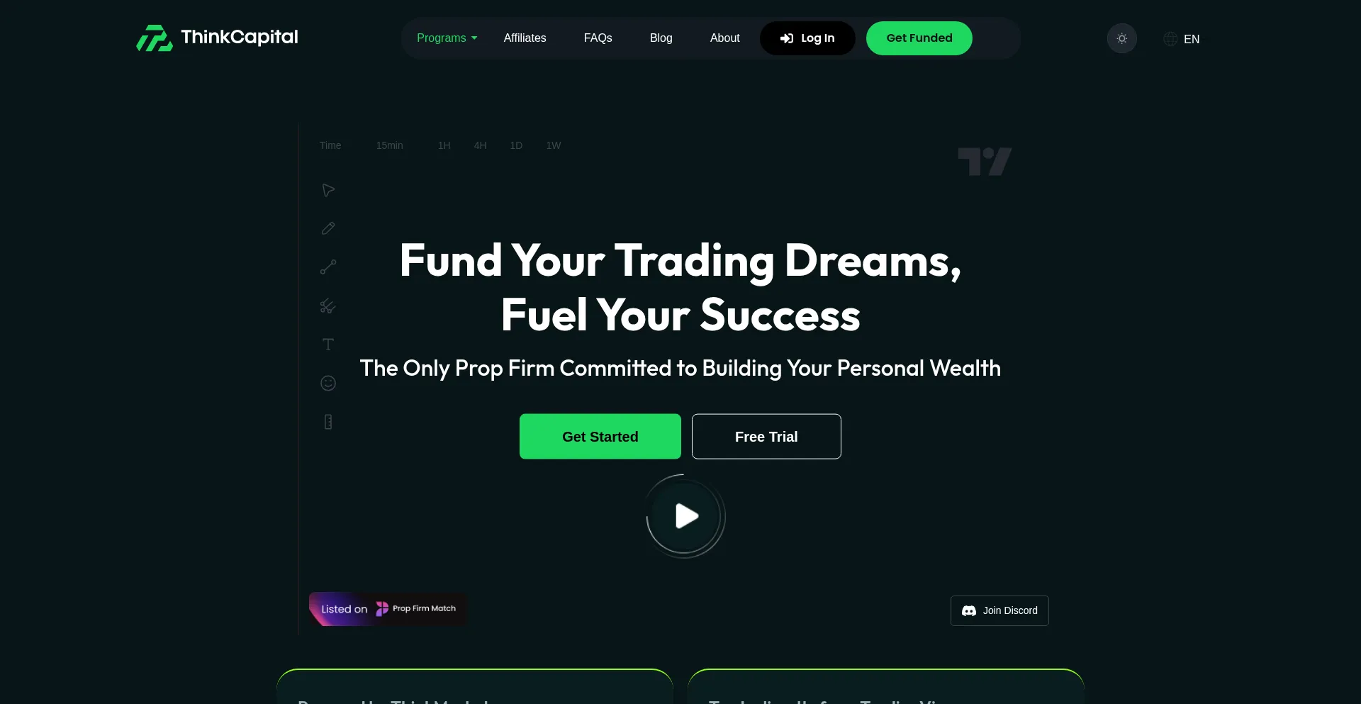 Thinkcapital.com Screenshot
