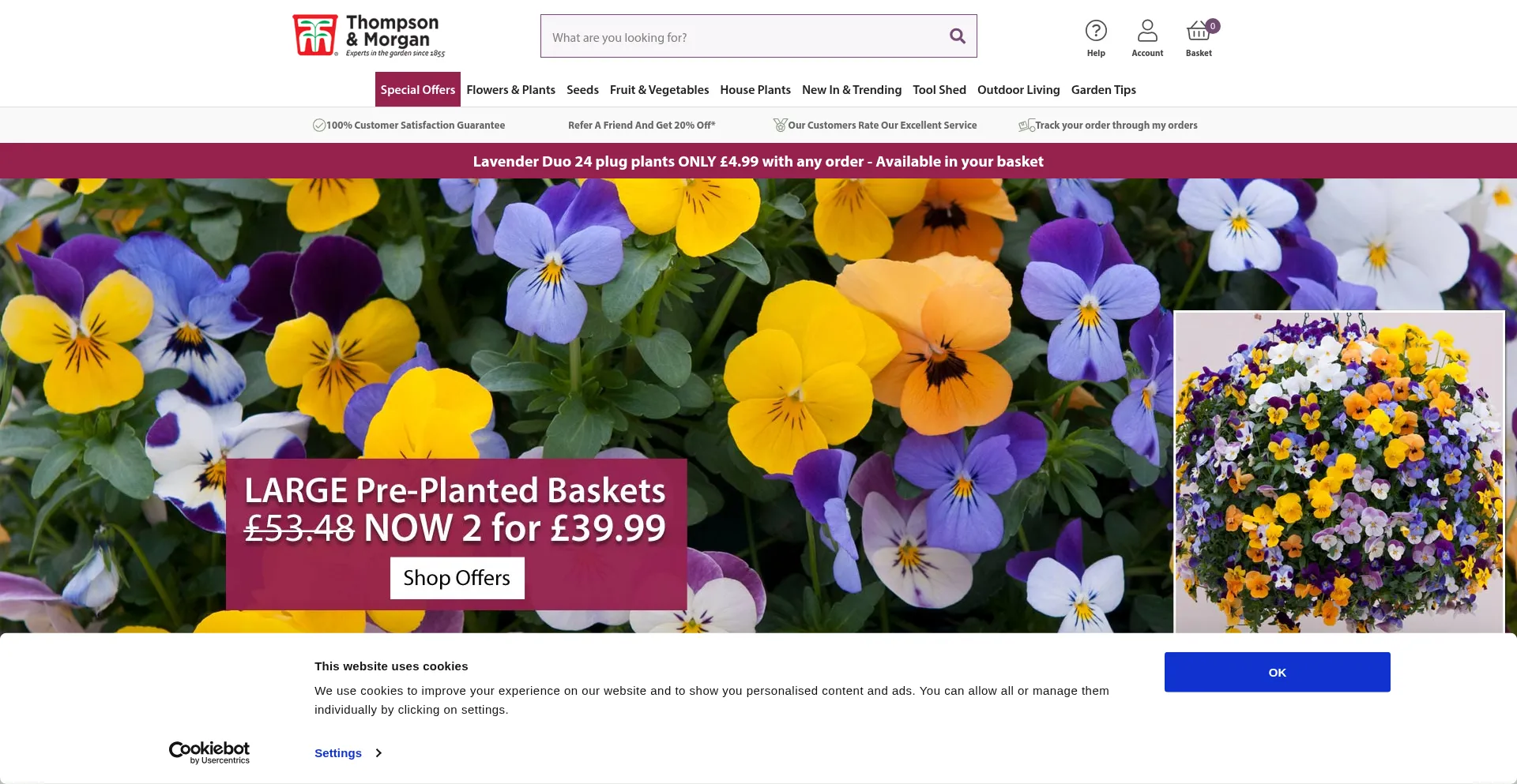 Thompson-morgan.com Screenshot