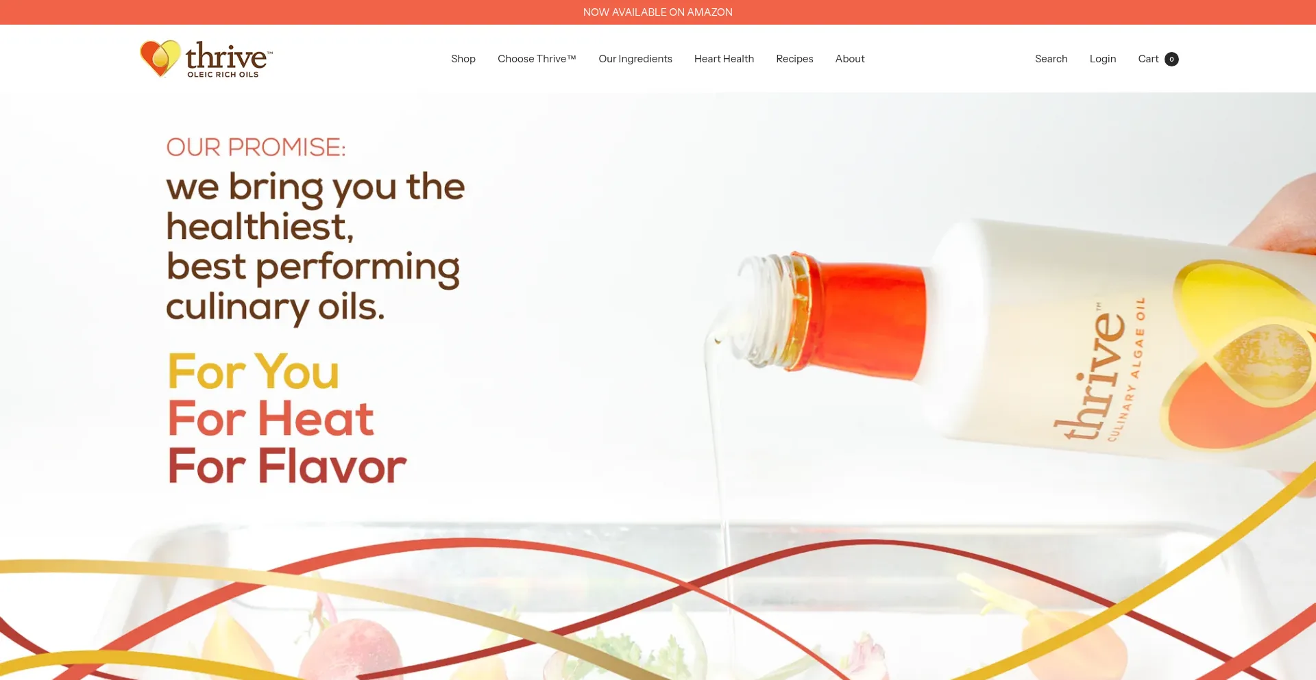 Thriveculinary.com Screenshot