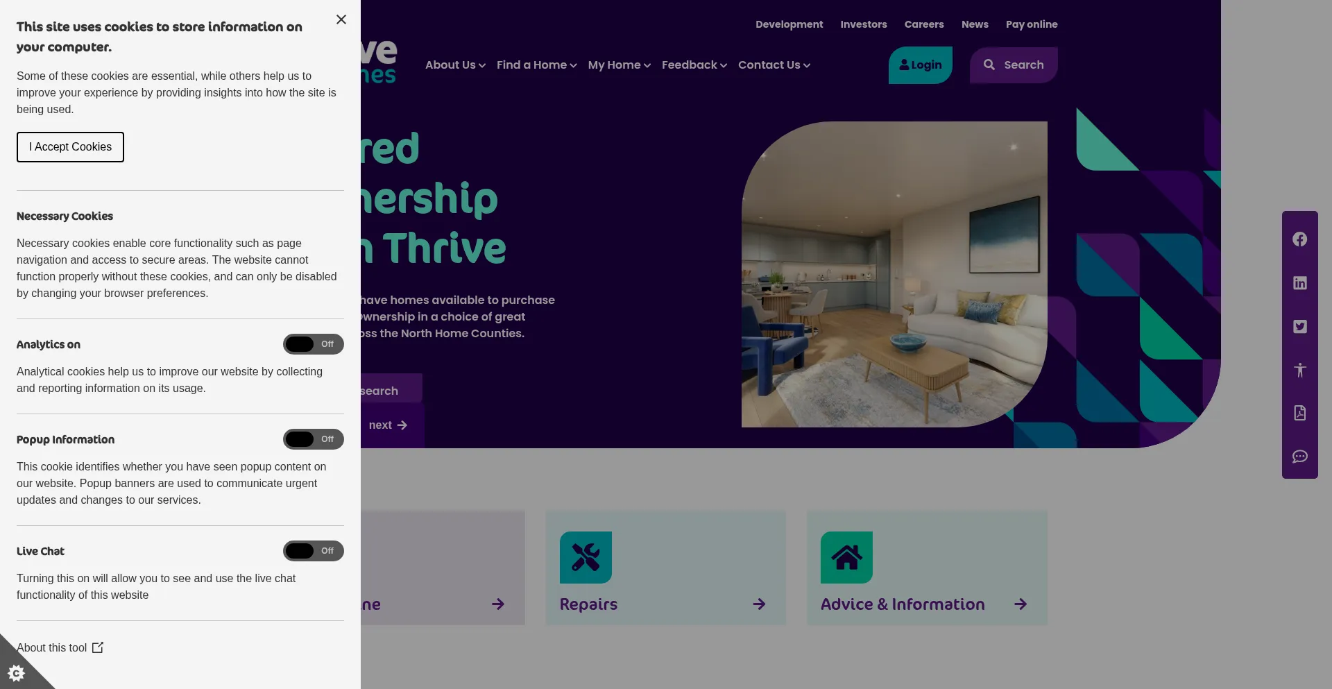 Is Thrivehomes.org.uk Safe?