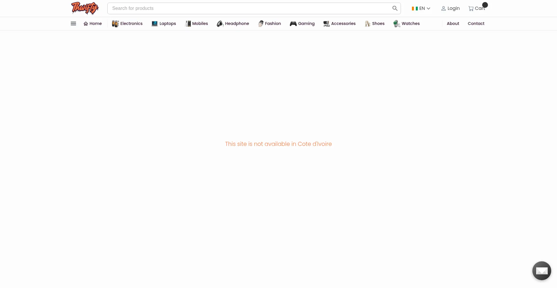 Thwifty.com Screenshot