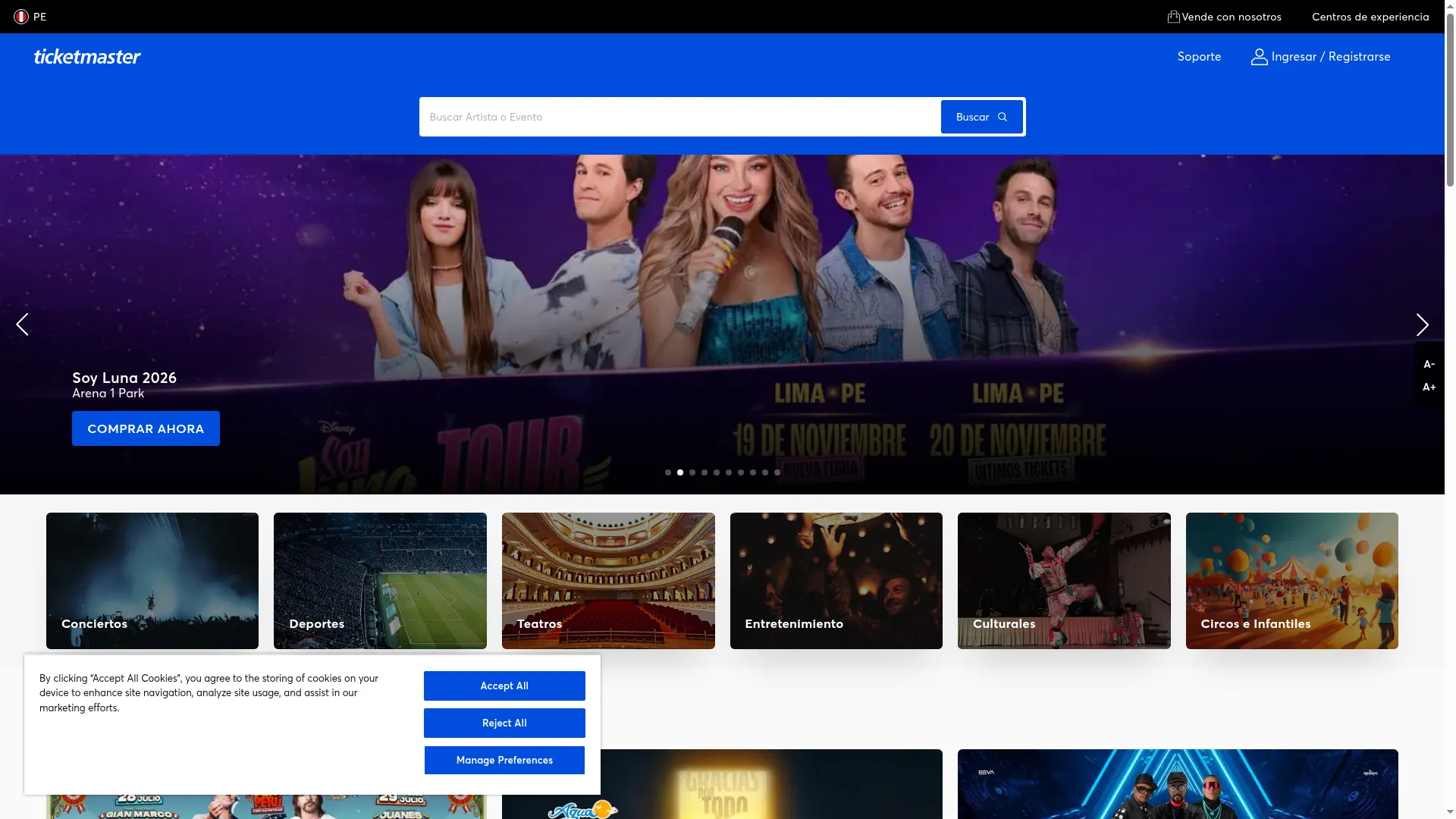 Ticketmaster.pe