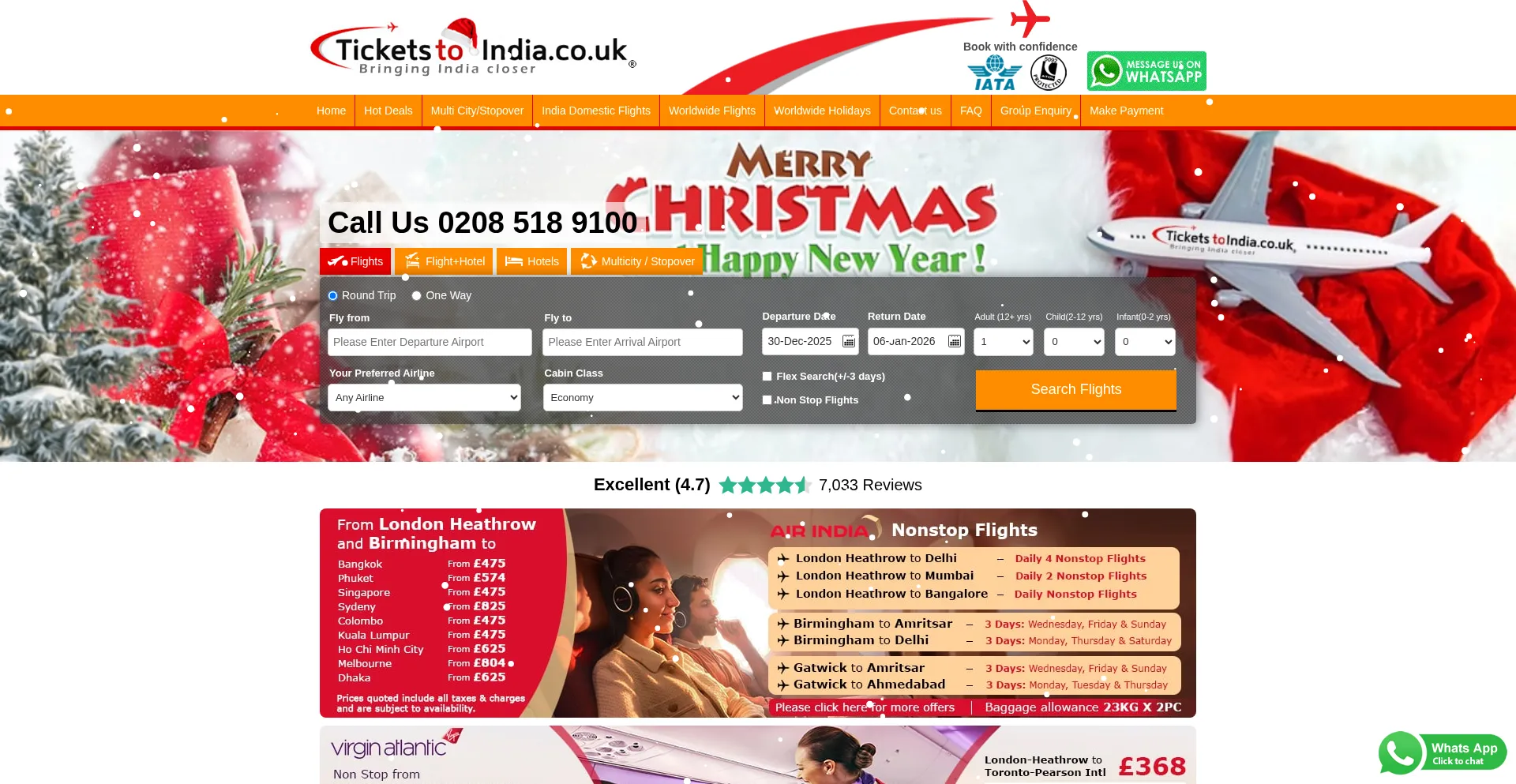 Ticketstoindia.co.uk