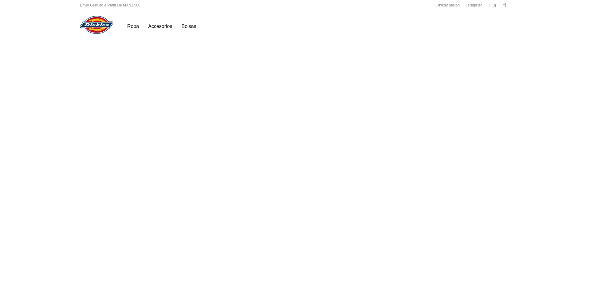 Tiendadickiesmexico.com Screenshot