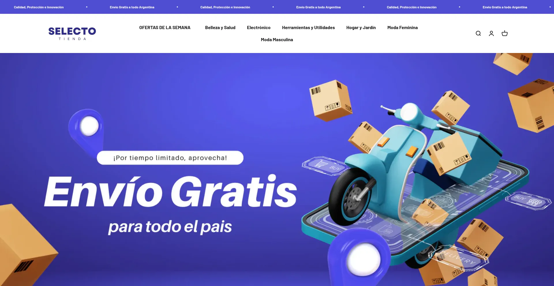 Tiendaselecto.site Screenshot