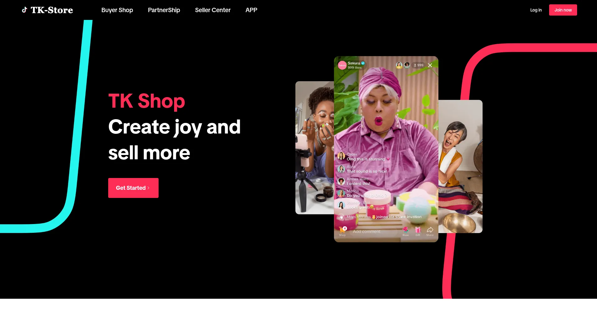 Website screenshot of Tiktok79.net
