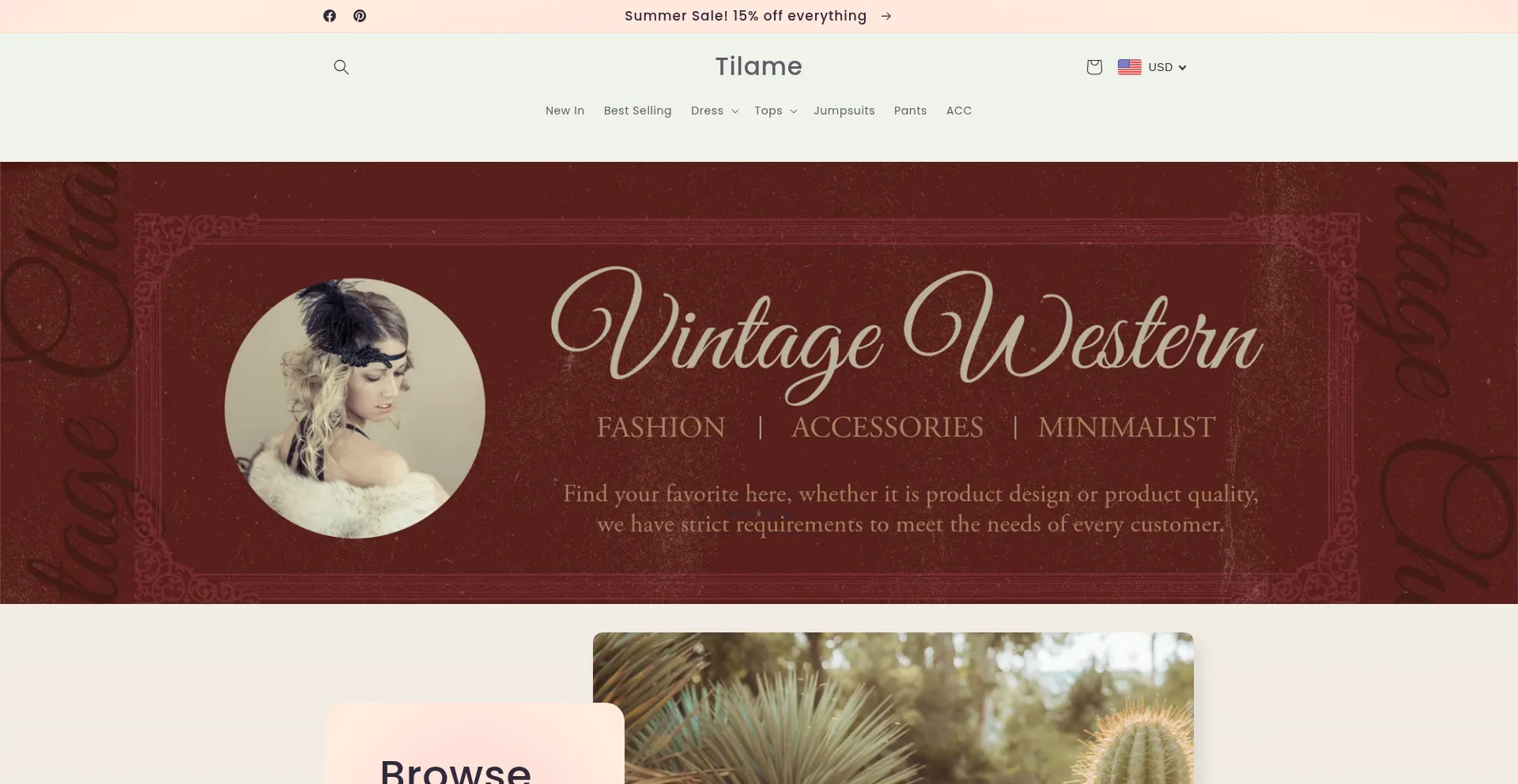 Tilame.com Screenshot