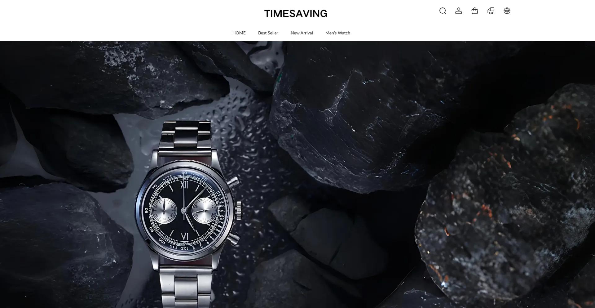 Website screenshot of Timesaving.site