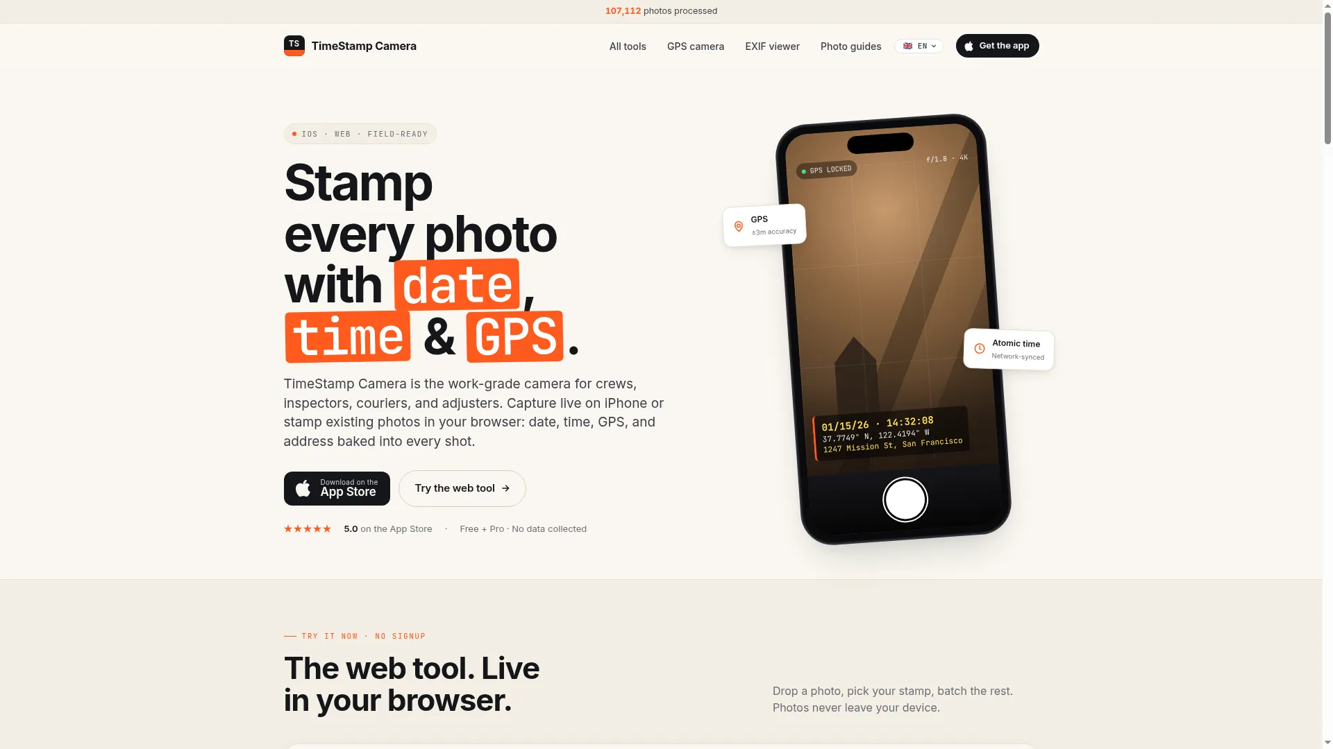 Timestampcamera.net
