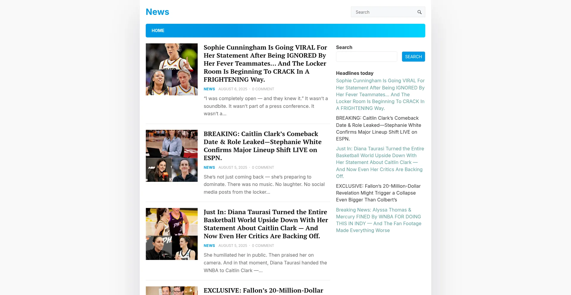 Website screenshot of Tin356.com