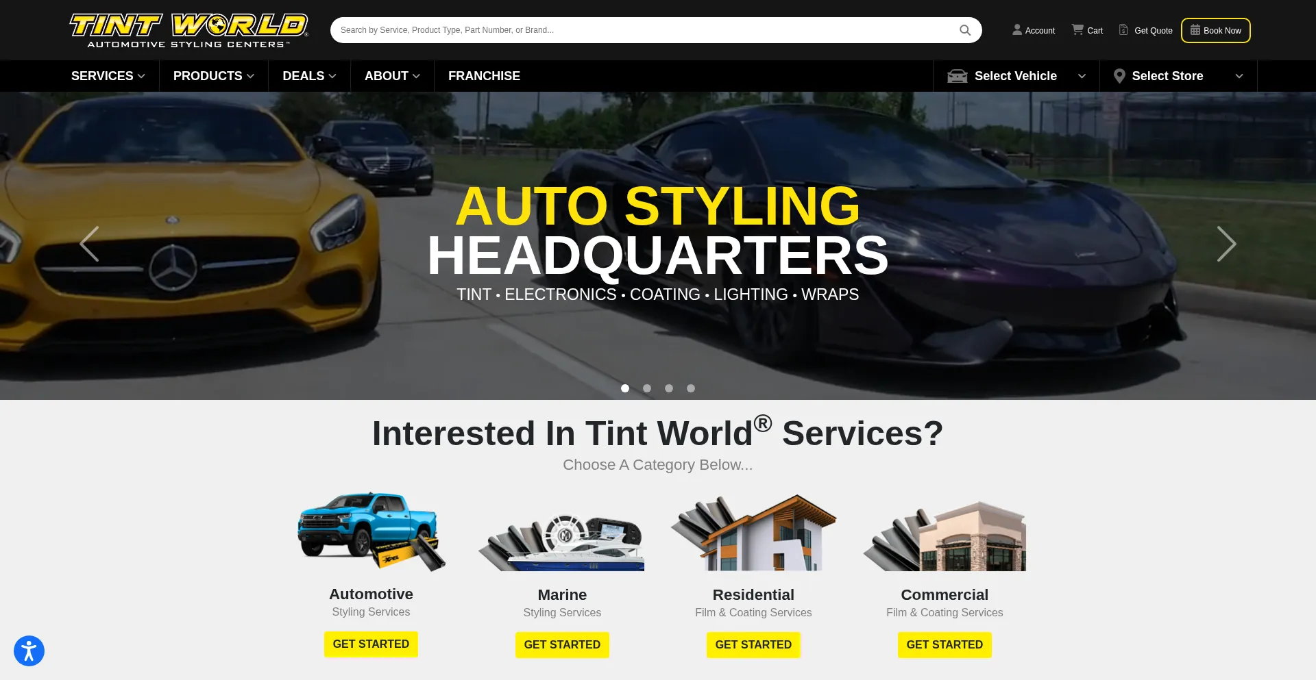 Tintworld.com Screenshot