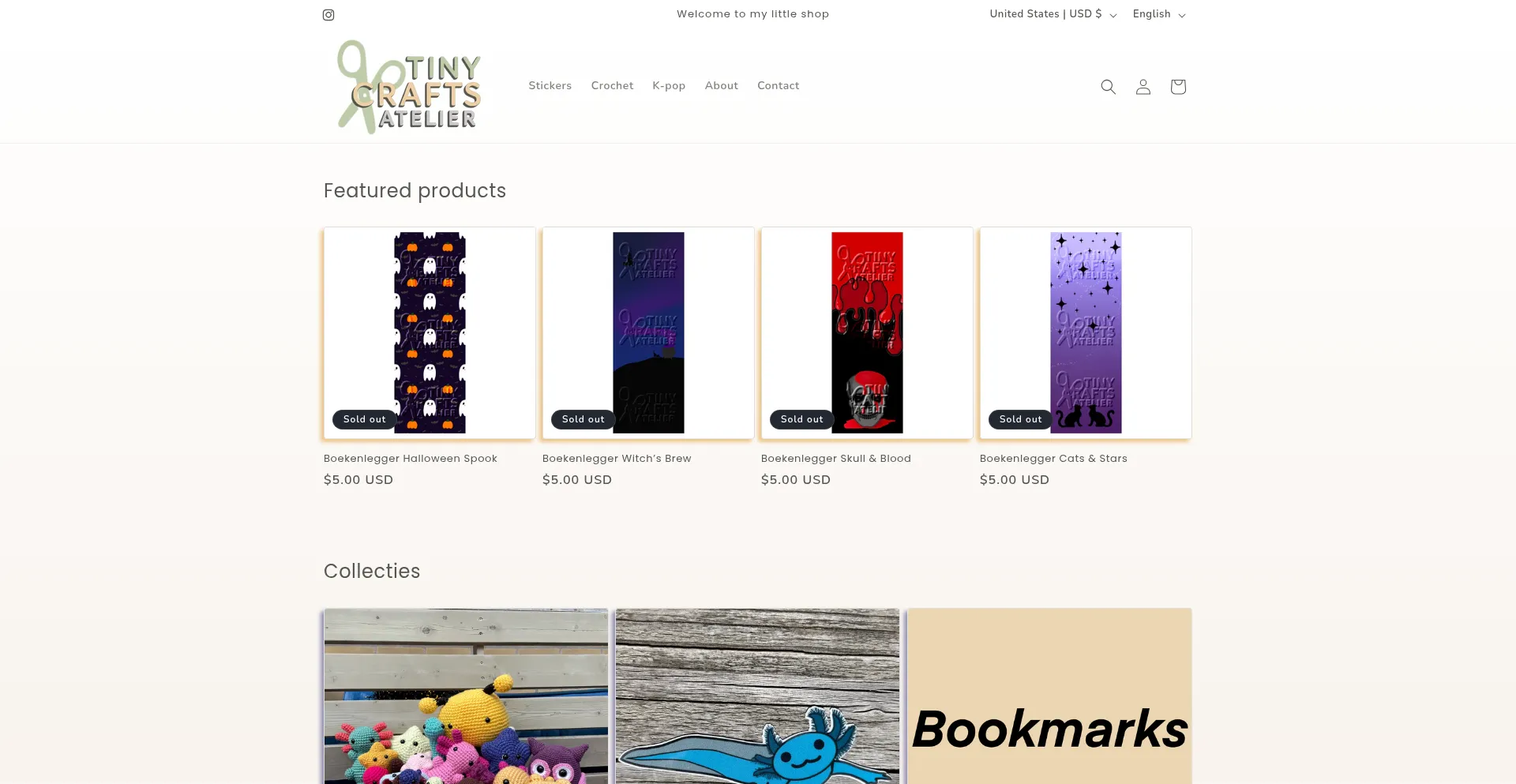 Tinycraftsatelier.com Screenshot