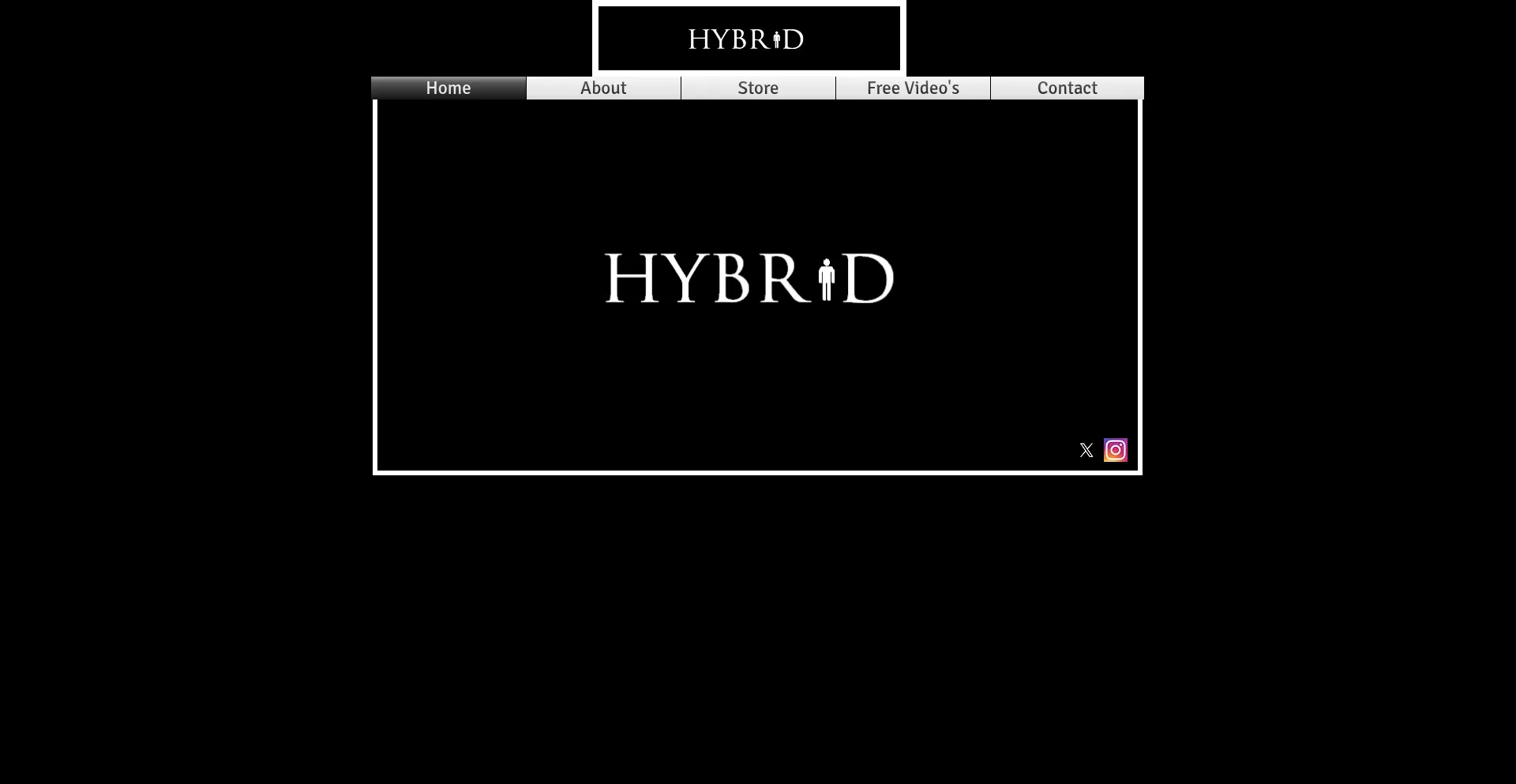 Website screenshot of Tinyhybrid.co.uk