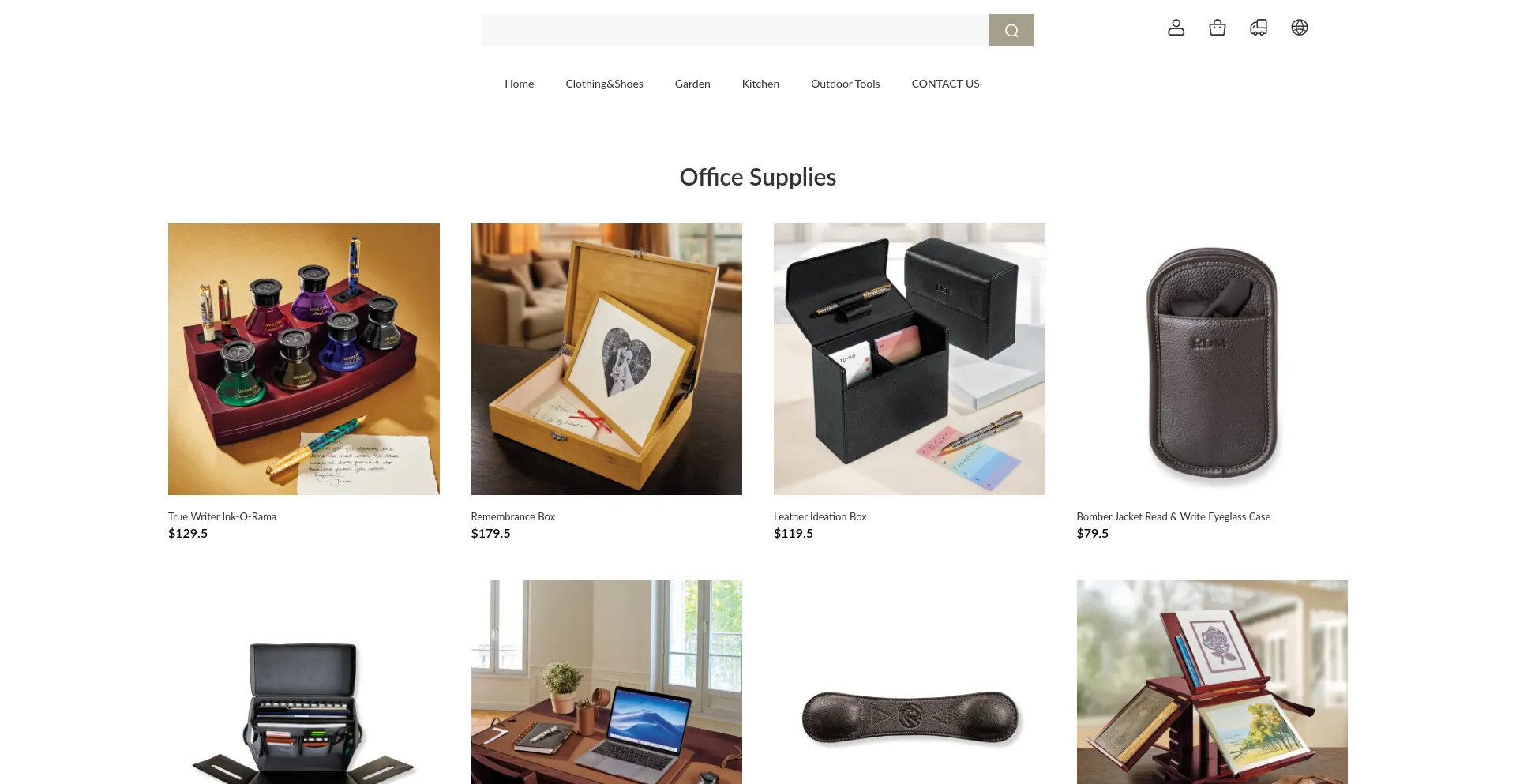 Website screenshot of Titleistshop.online