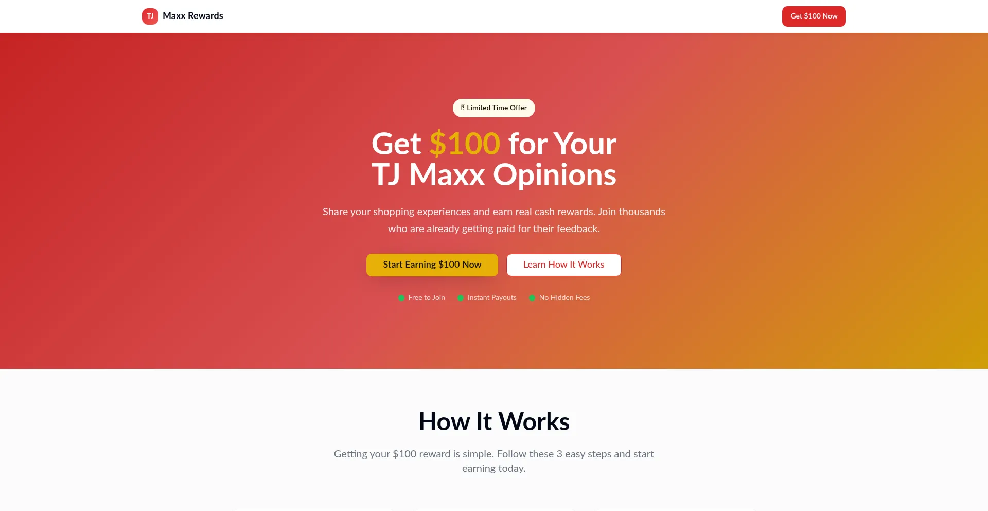 Tjclaim.us Screenshot