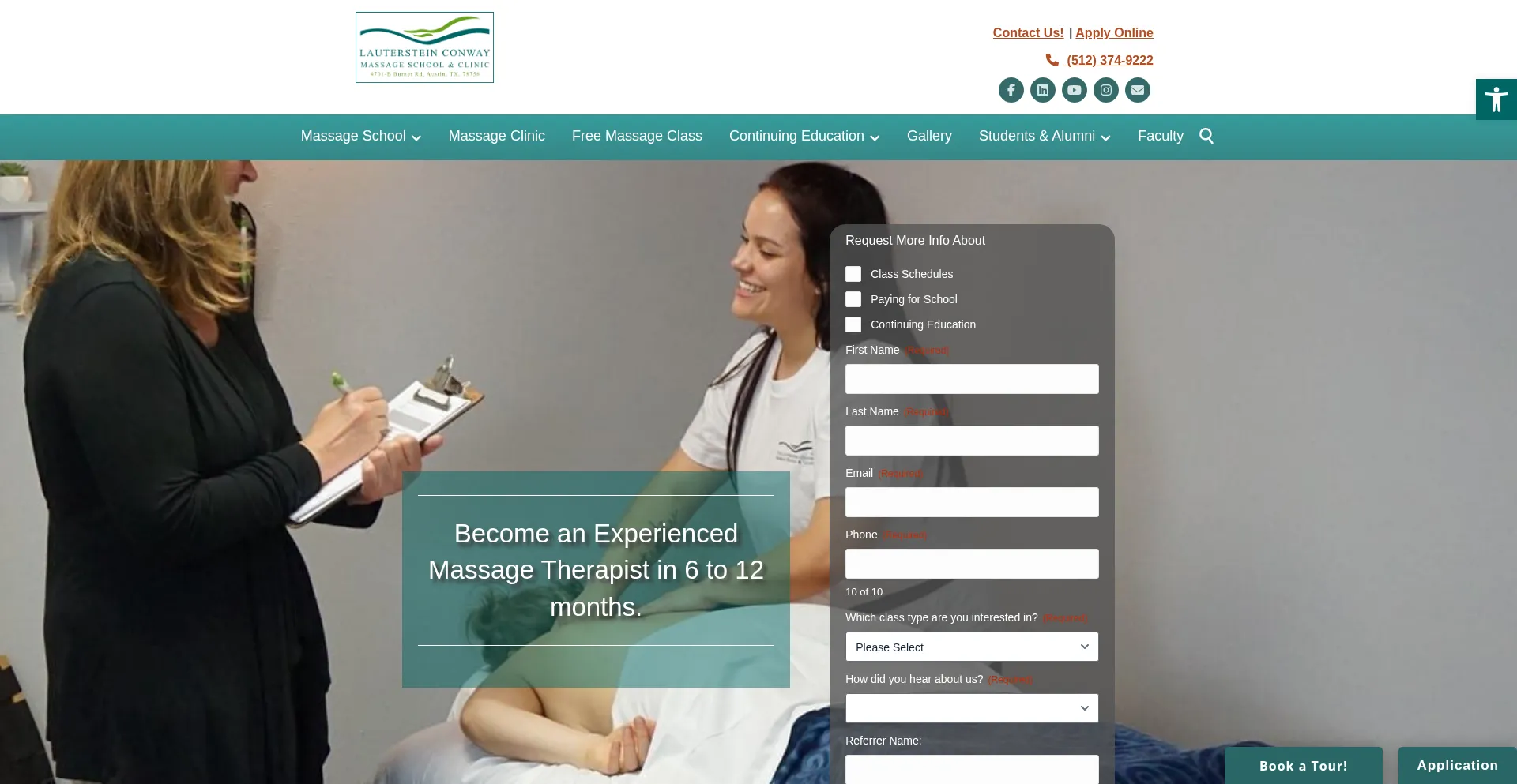 Tlcmassageschool.com