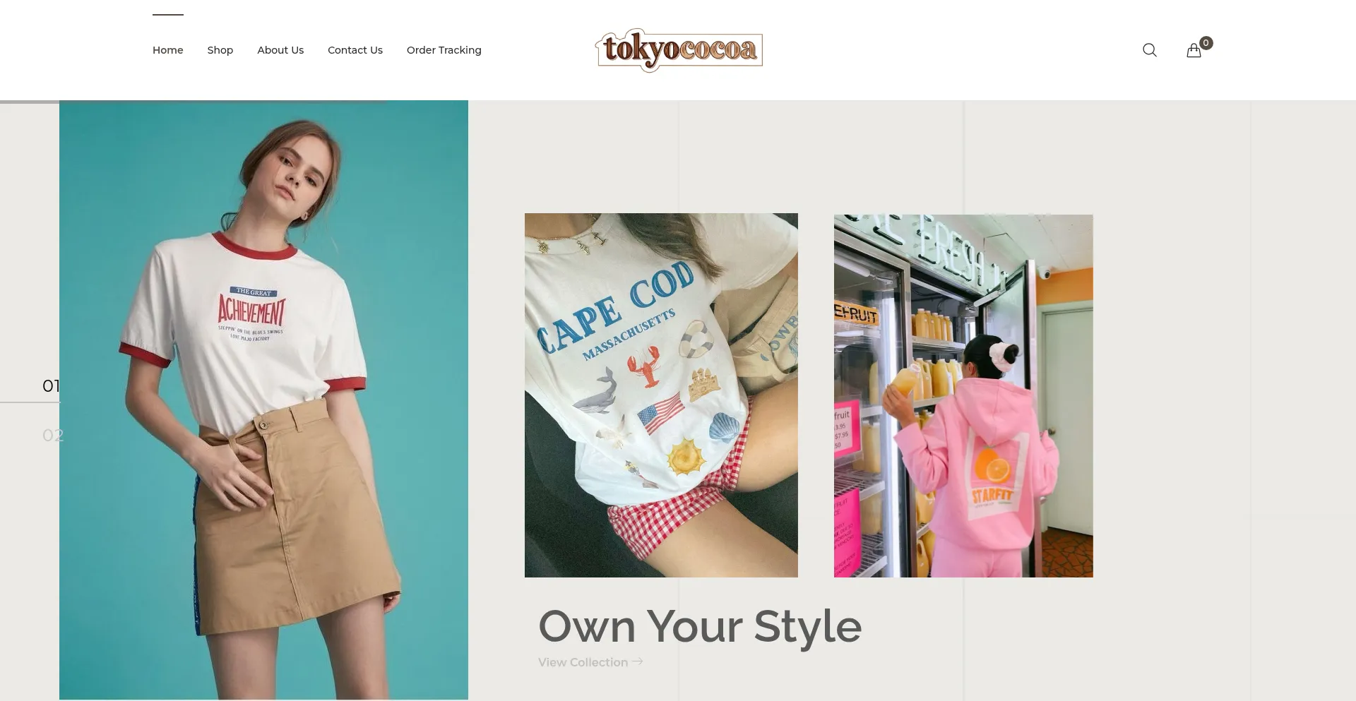 Tokyococoa.com Screenshot