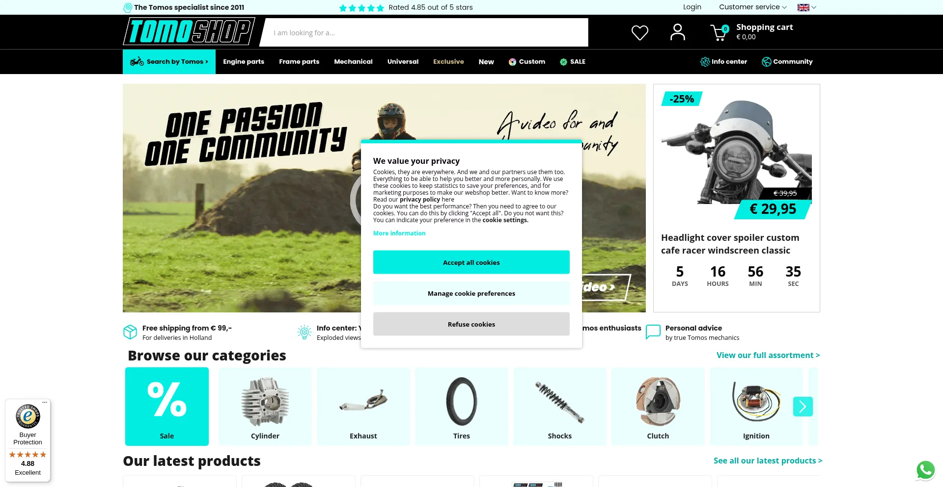 Is Tomoshop.nl Safe?