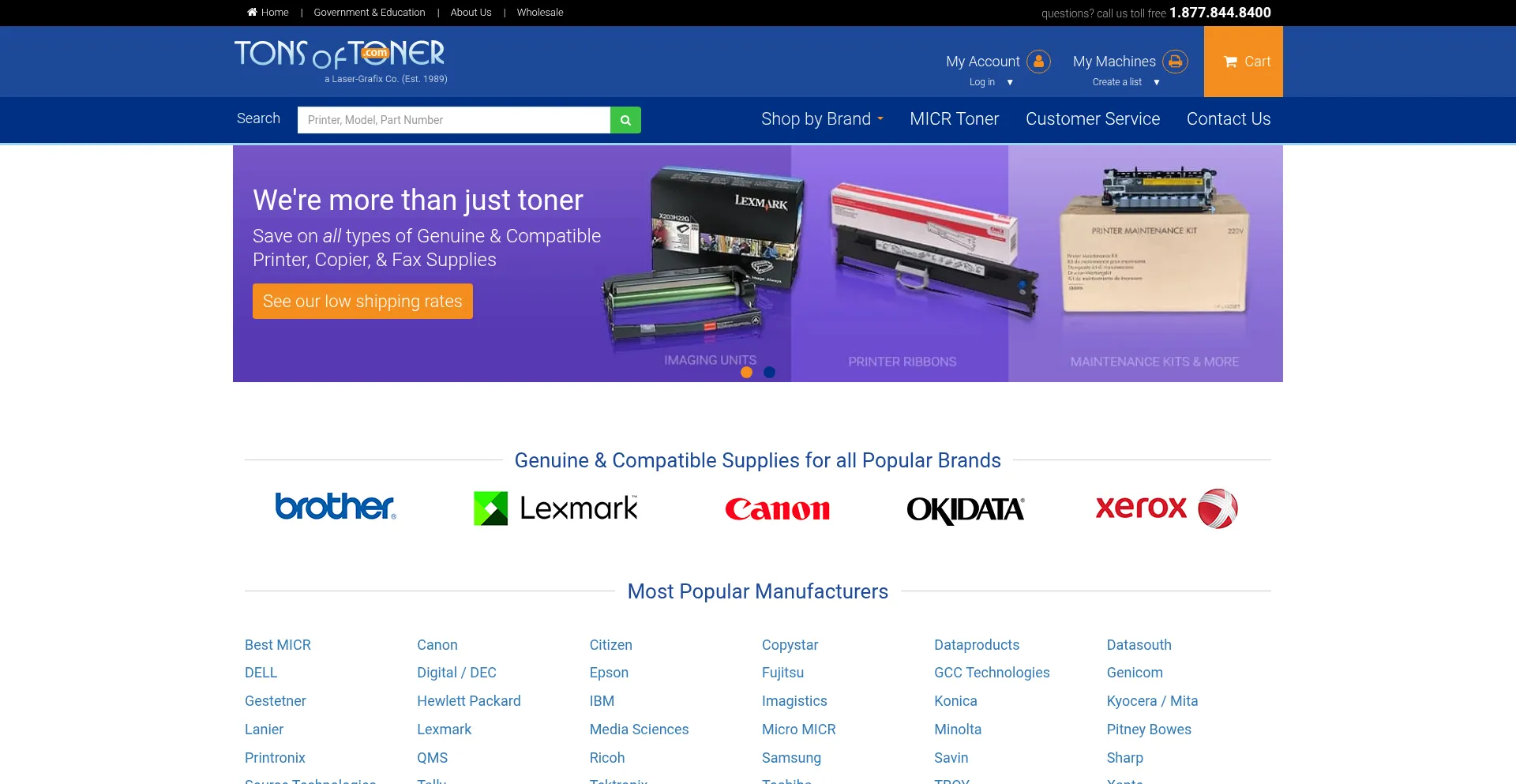 Tonsoftoner.com Screenshot