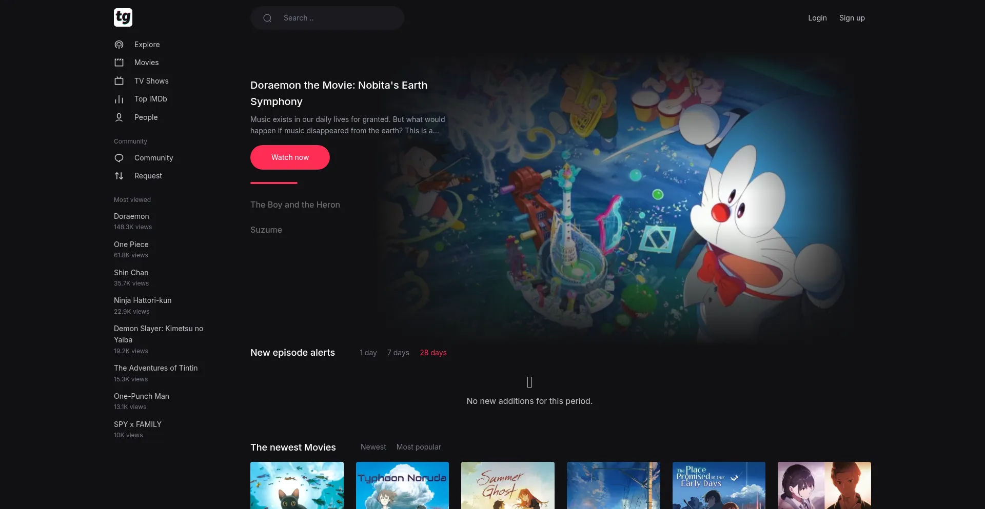 Website screenshot of Toongrid.com