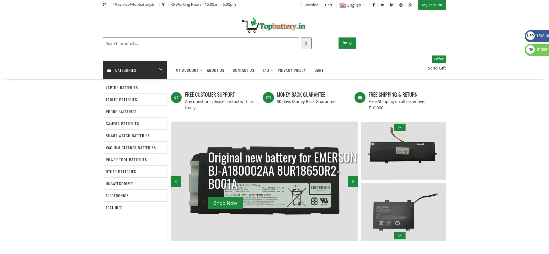 Topbattery.in