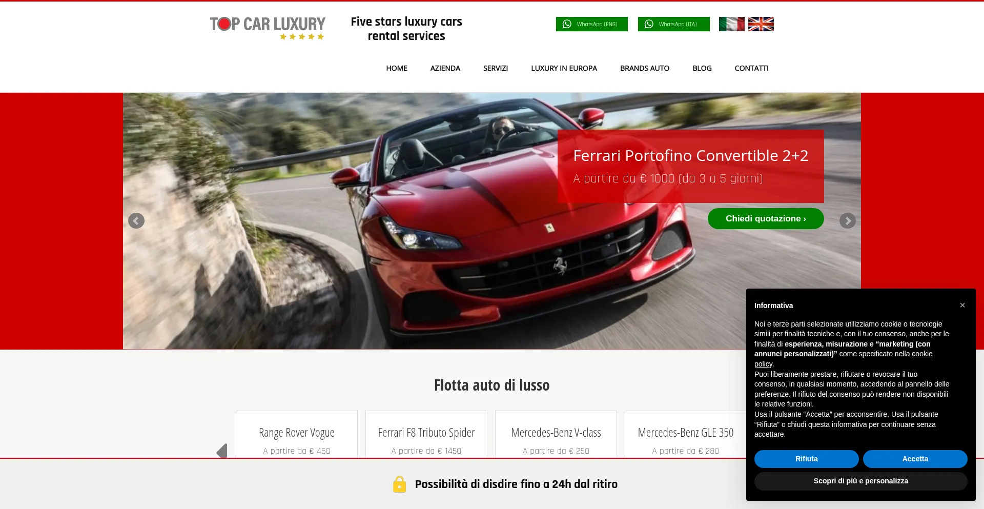 Topcarluxury.com Screenshot