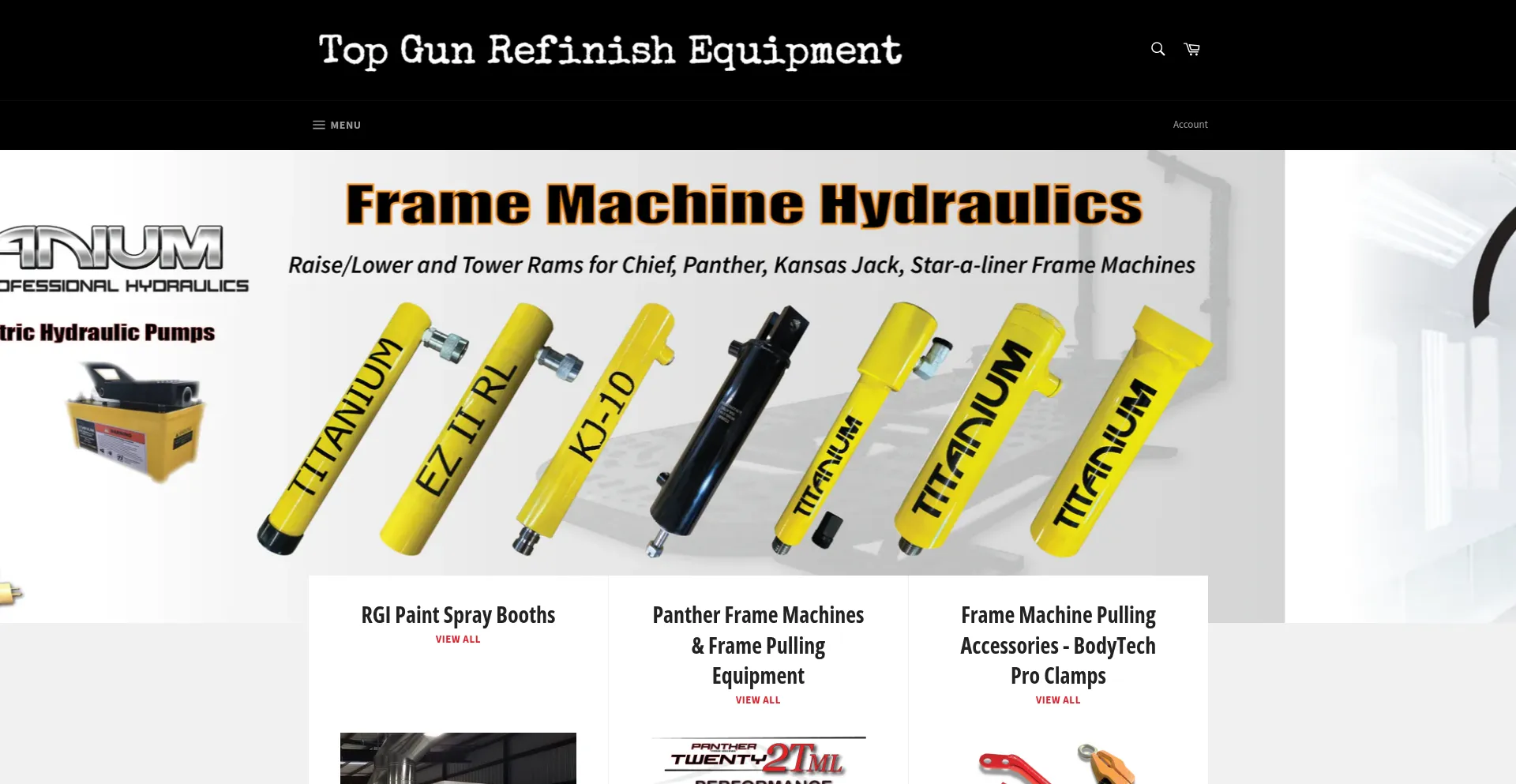 Topgunrefinishequipment.com