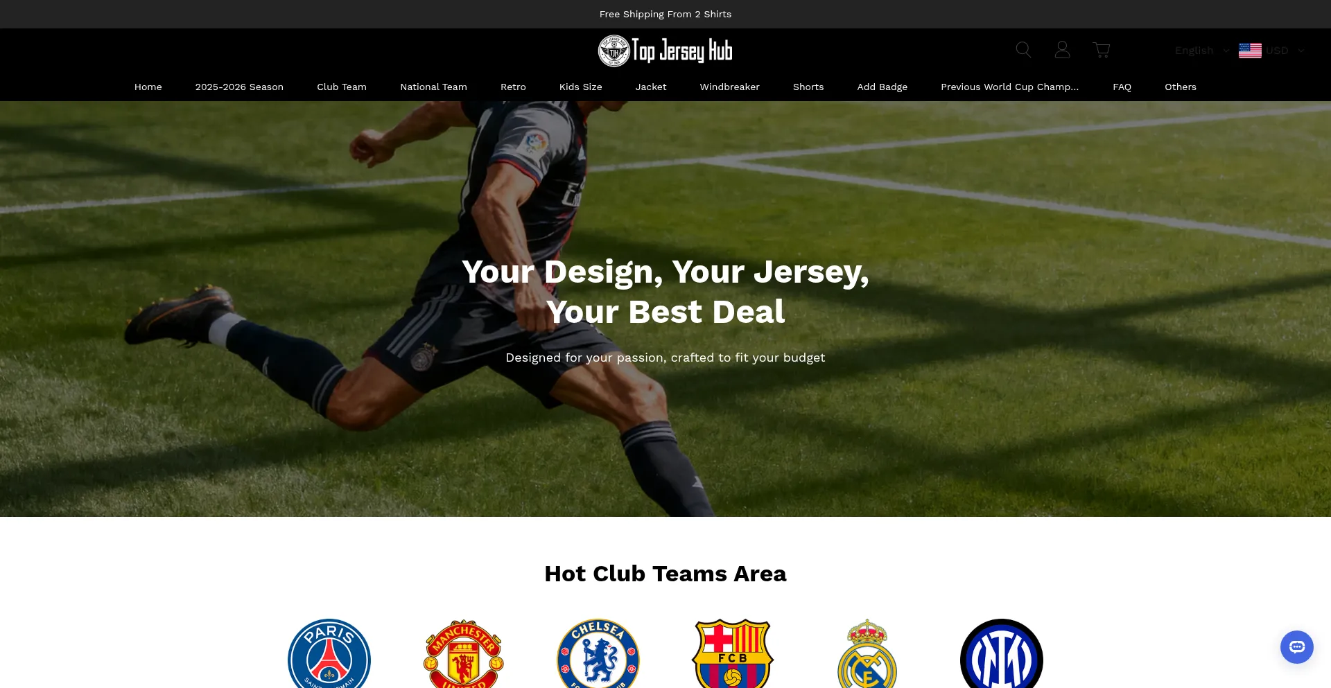 Topjerseyhub.com Screenshot