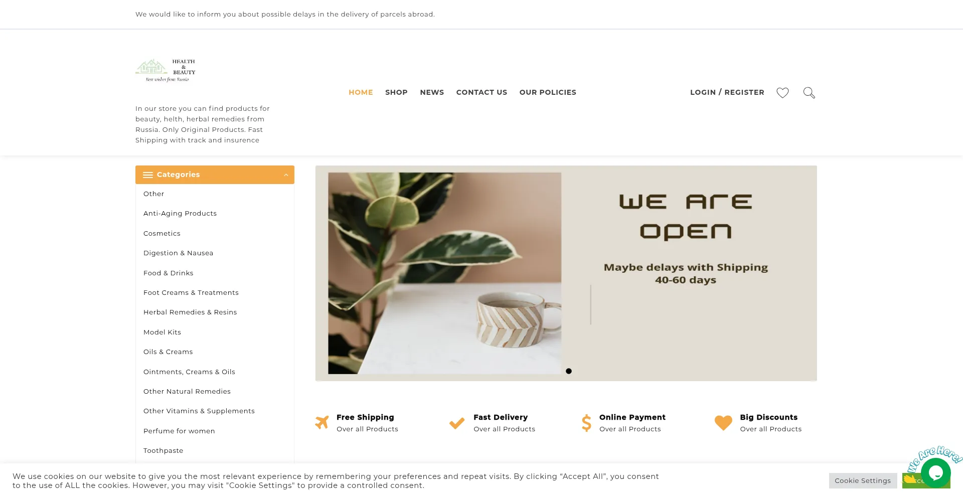 Website screenshot of Toporganik.com
