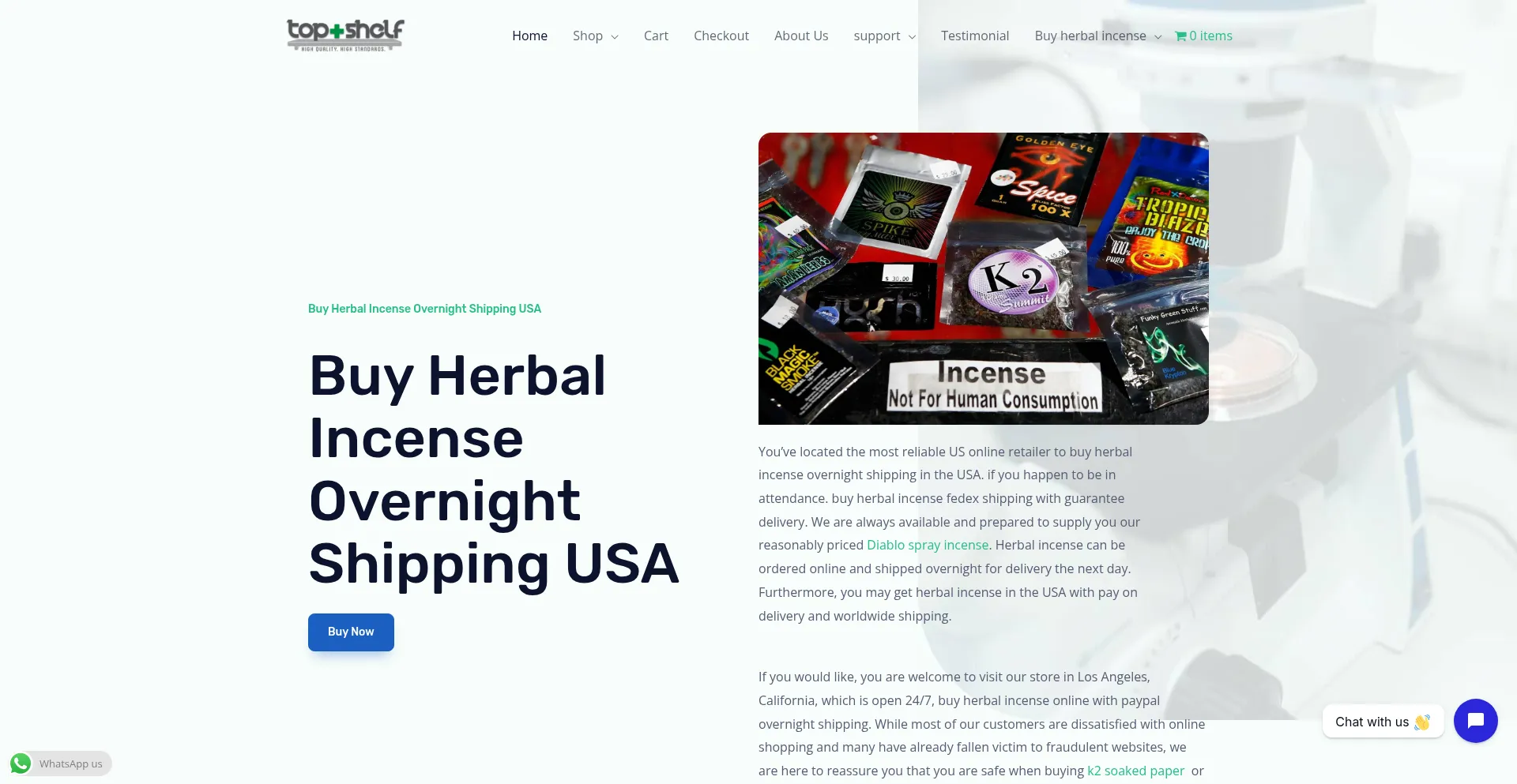 Topselfdispensary.com Screenshot