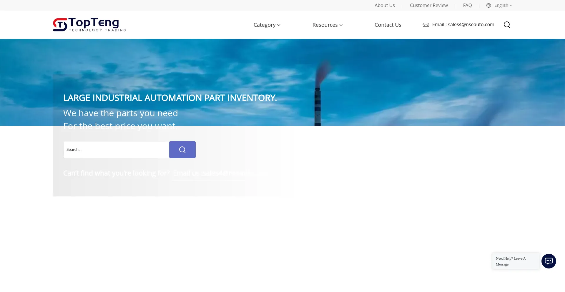 Website screenshot of Toptengplc.com