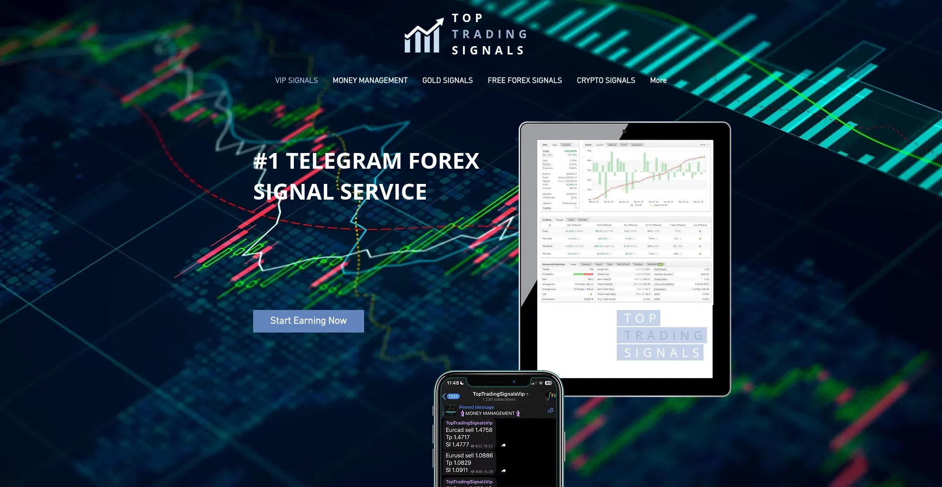 Toptradingsignals.net Screenshot