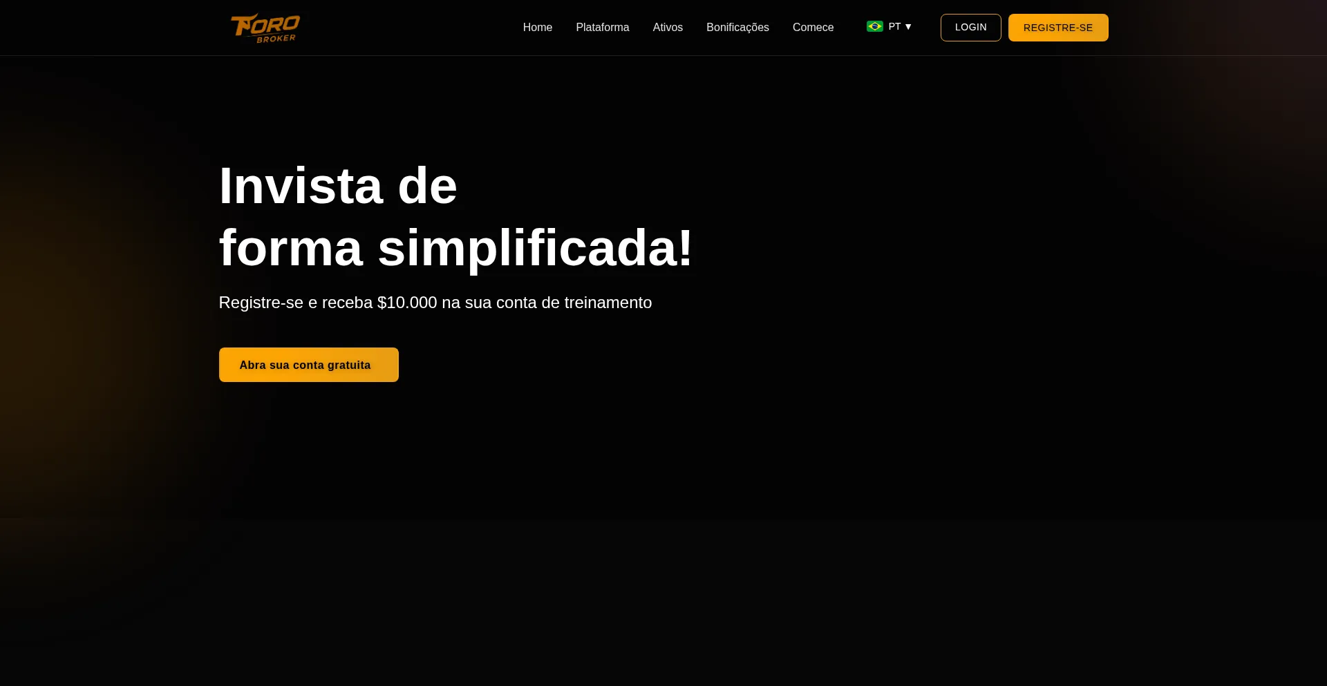 Torobroker.io Screenshot