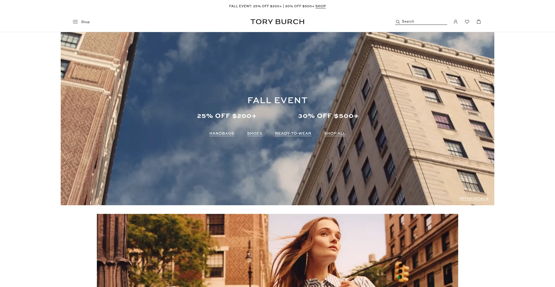 Toryburch.com Screenshot