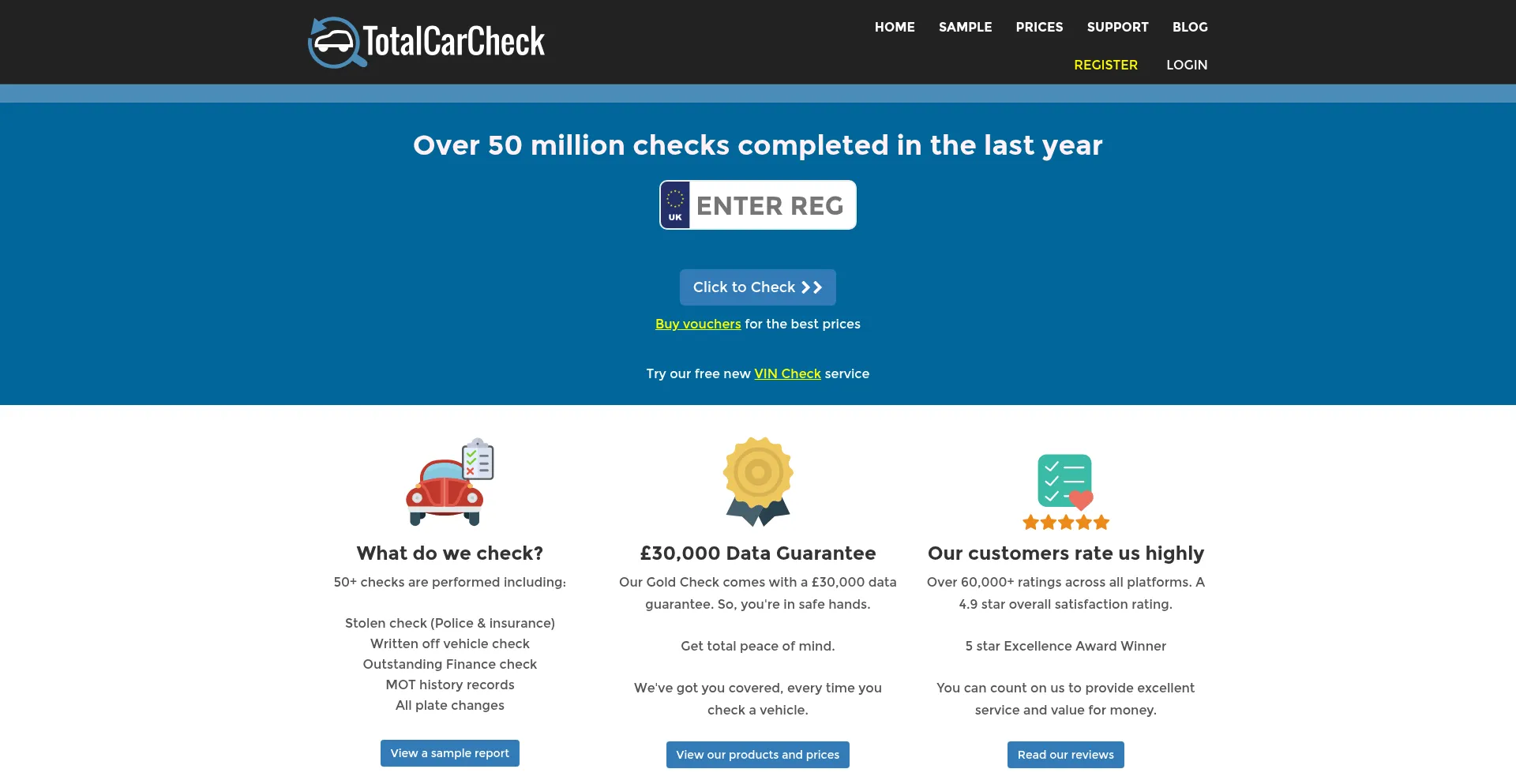 Is Totalcarcheck.co.uk Safe?