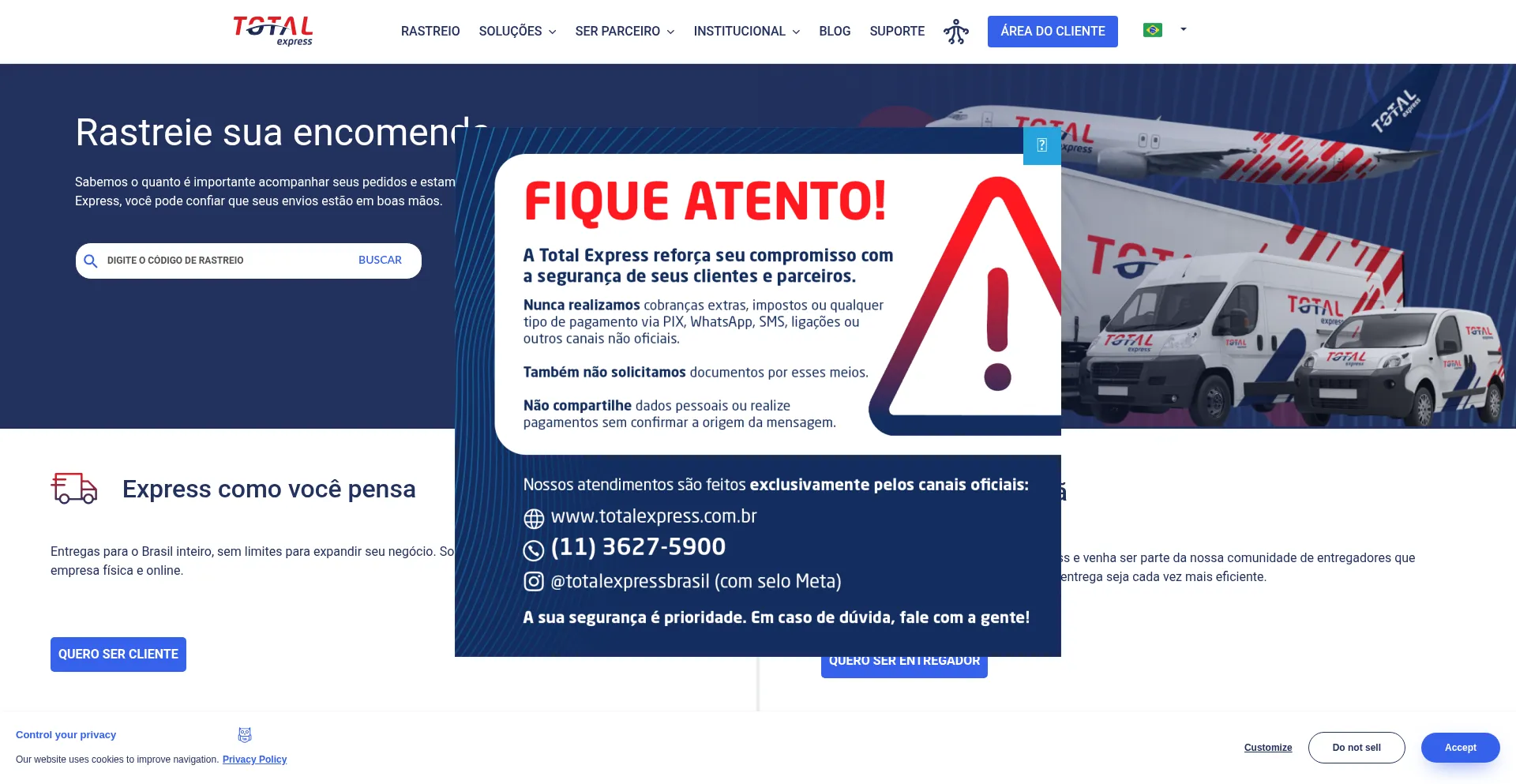 Is Totalexpress.com.br Safe?