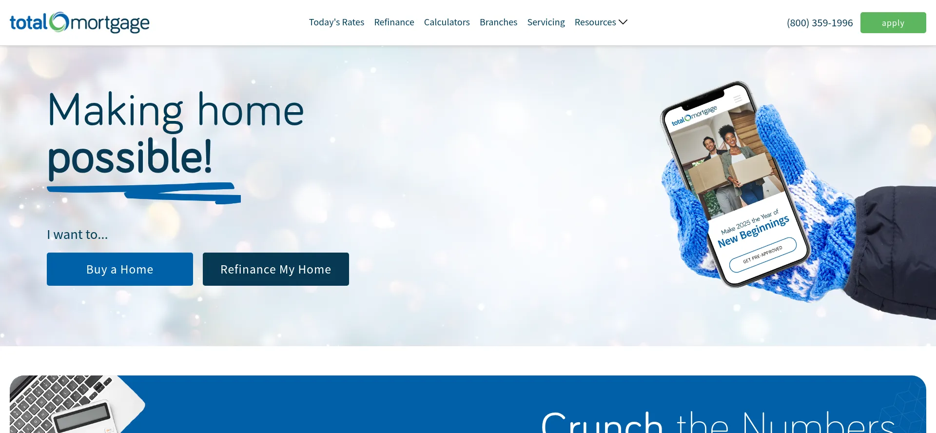 Totalmortgage.com Screenshot