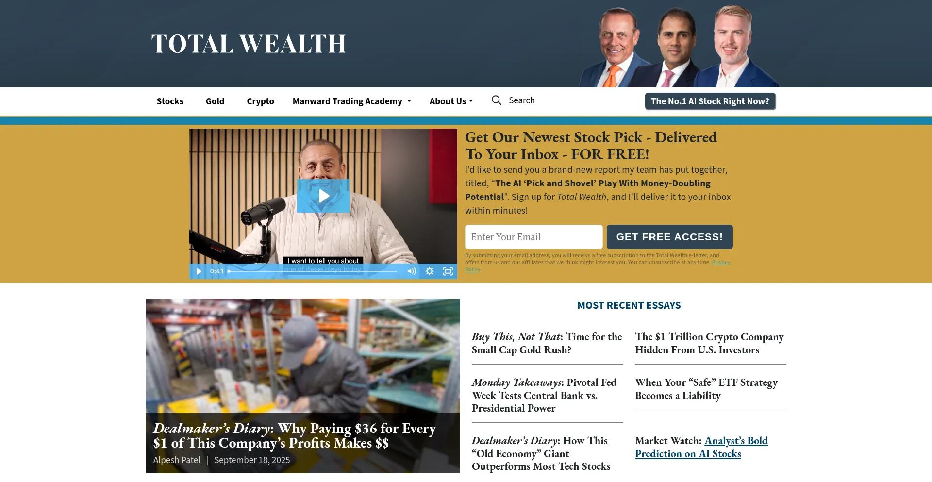 Totalwealthresearch.com Screenshot