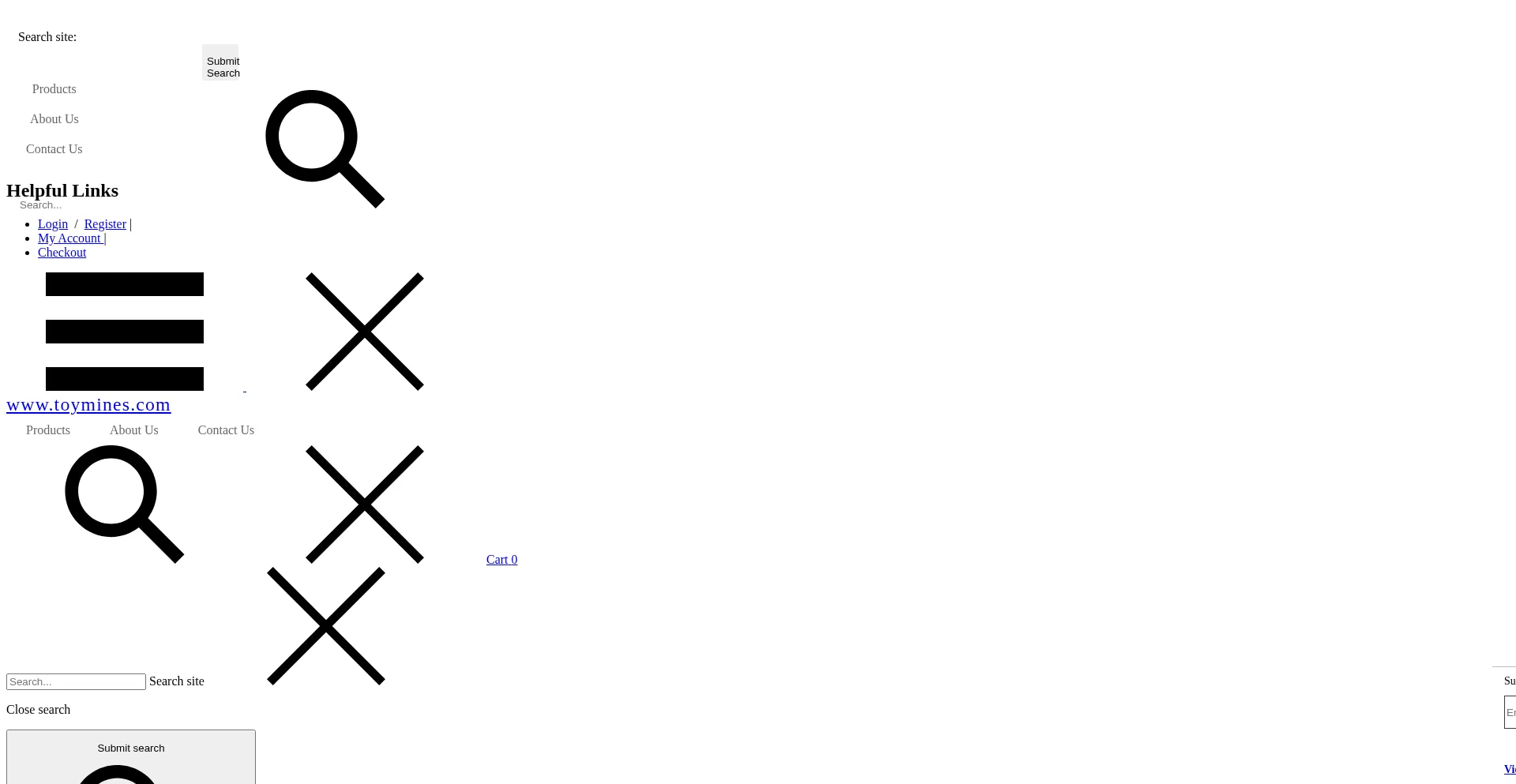 Website screenshot of Toymines.com