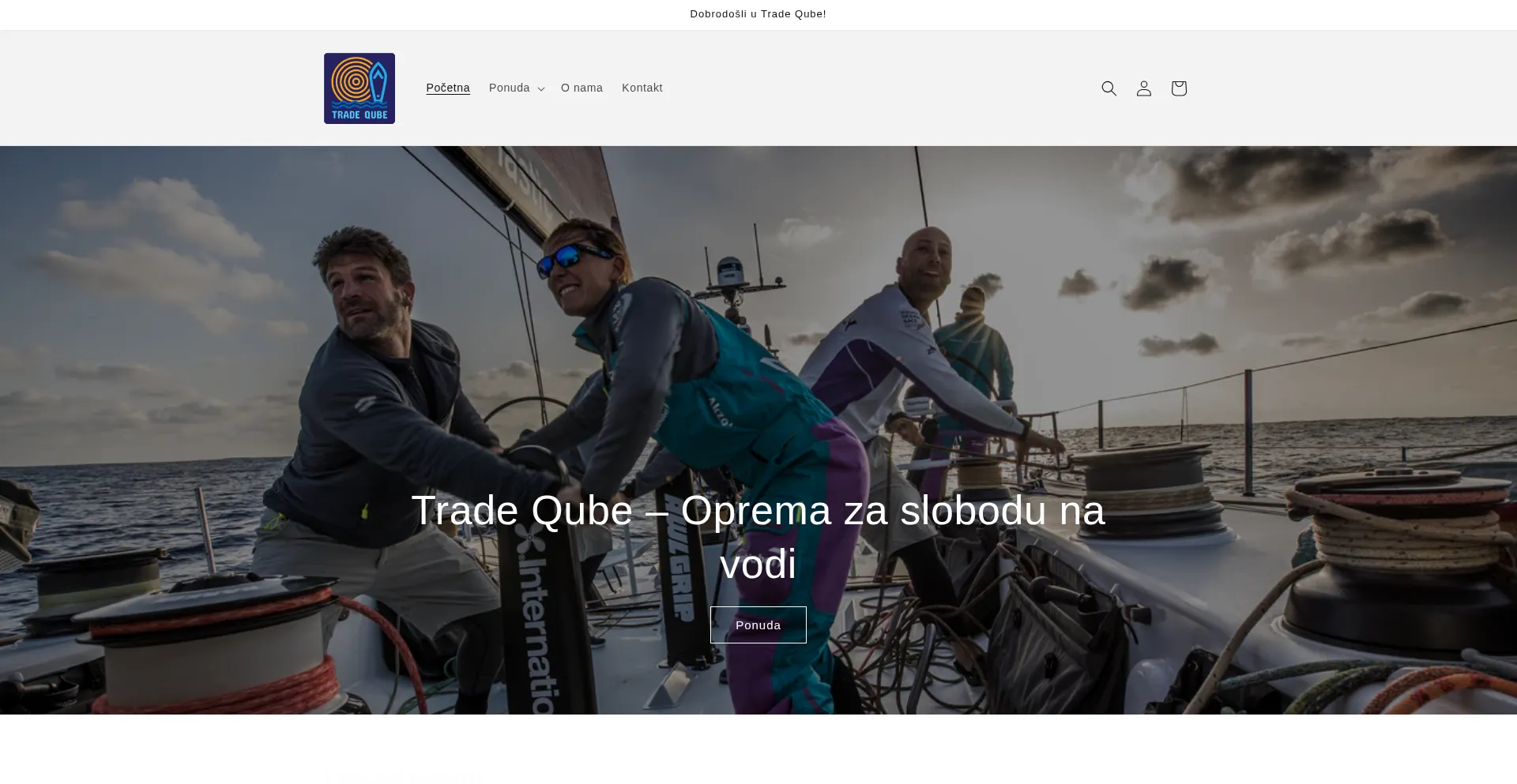 Tradeqube.hr Screenshot