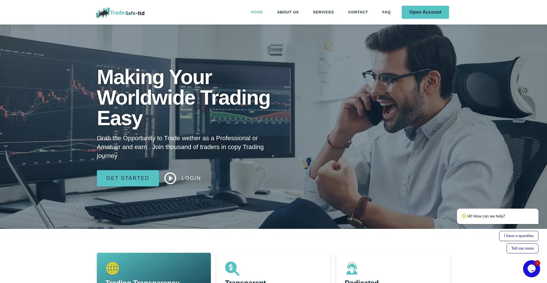 Tradesafe-ltd.com Screenshot