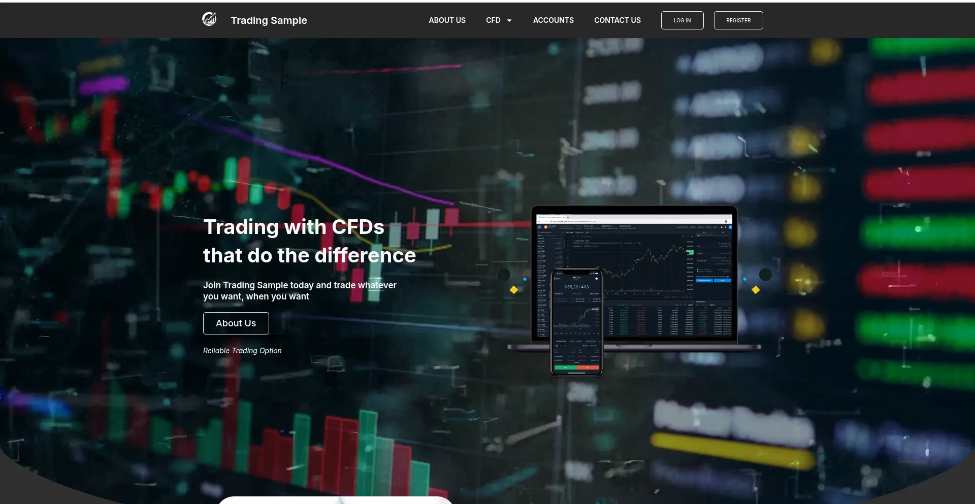 Trading-sample.com Screenshot